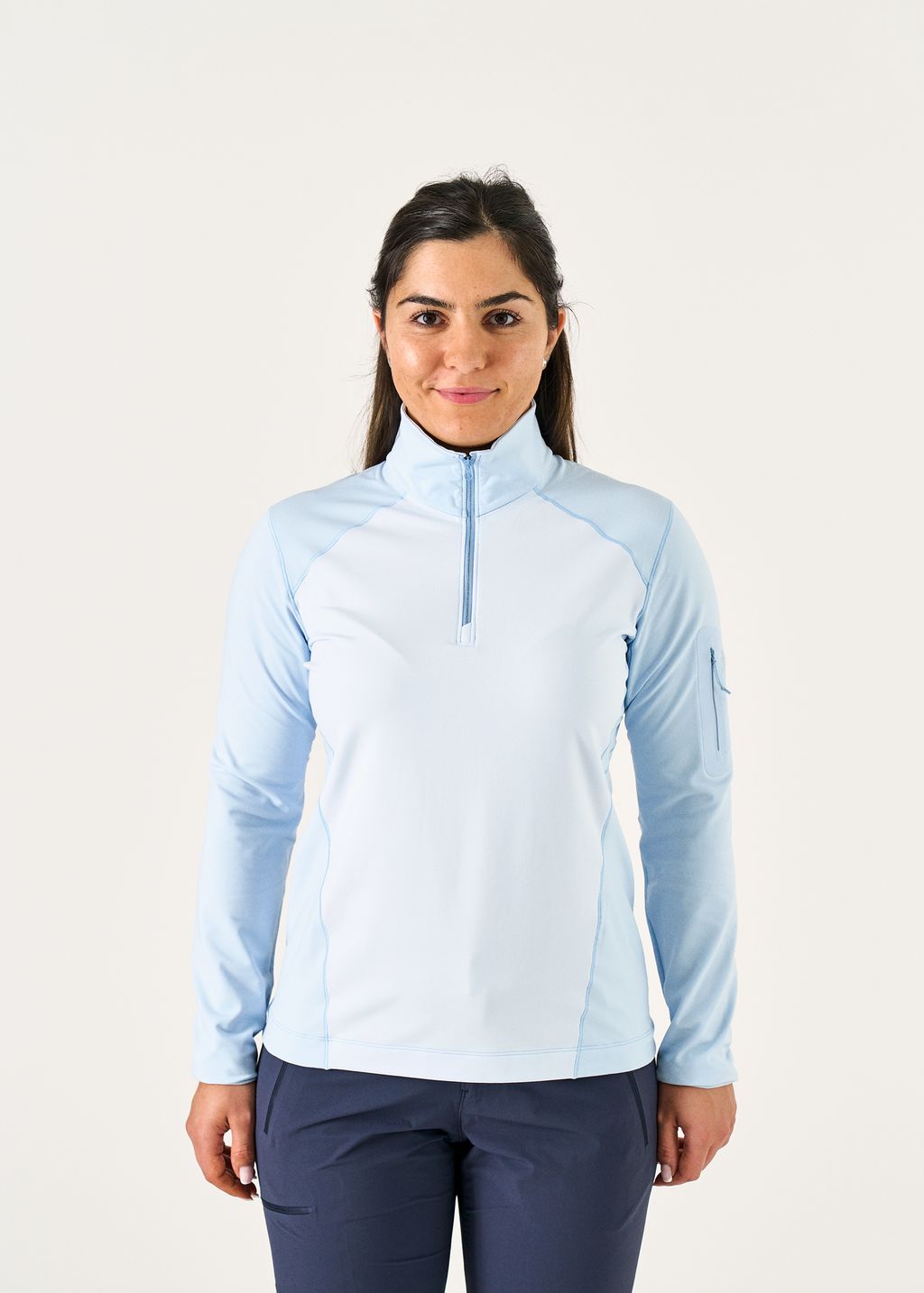 取寄) アークテリクス レディース ロー ジップ ネック Arc'teryx women