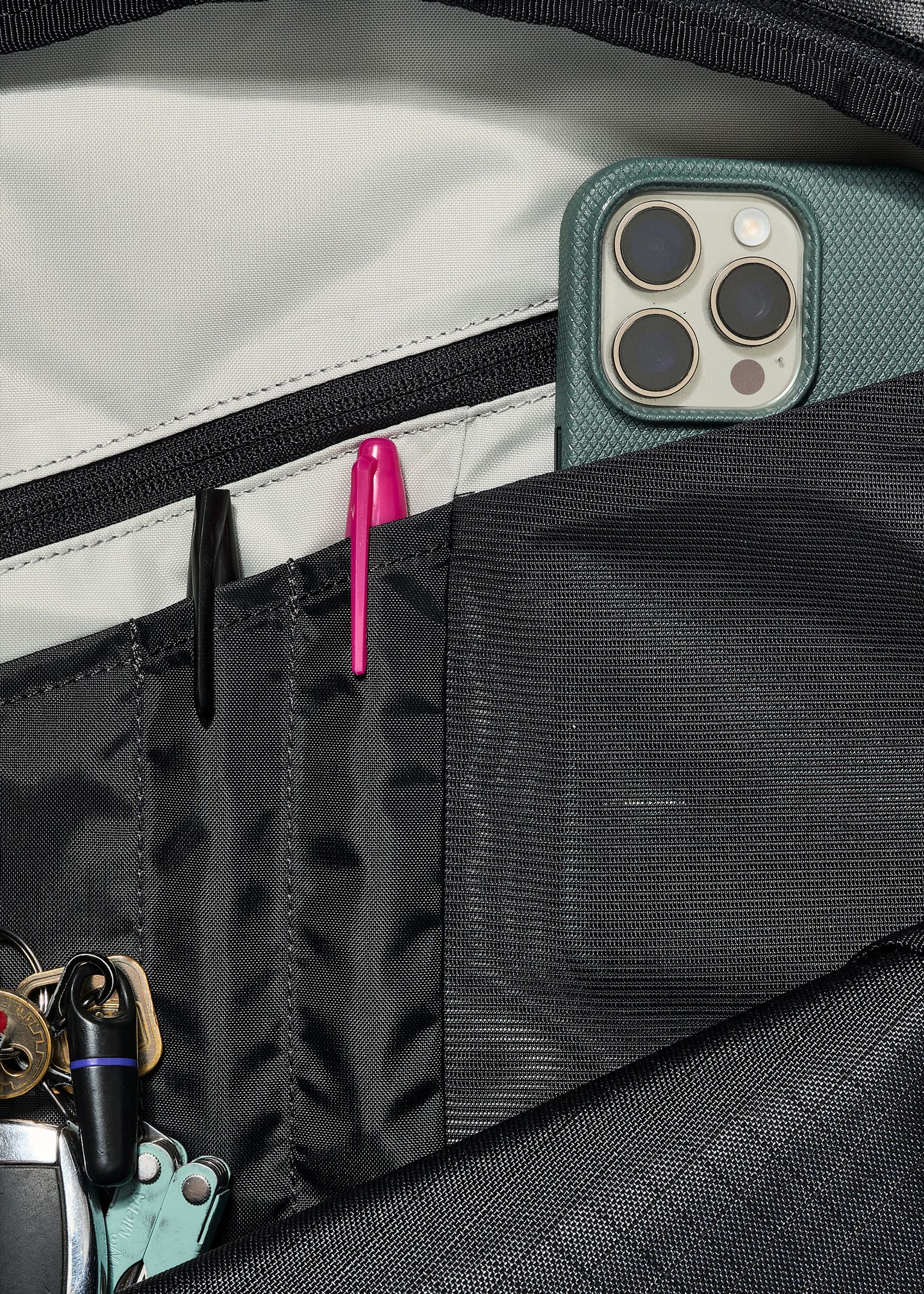 Organiser compartment