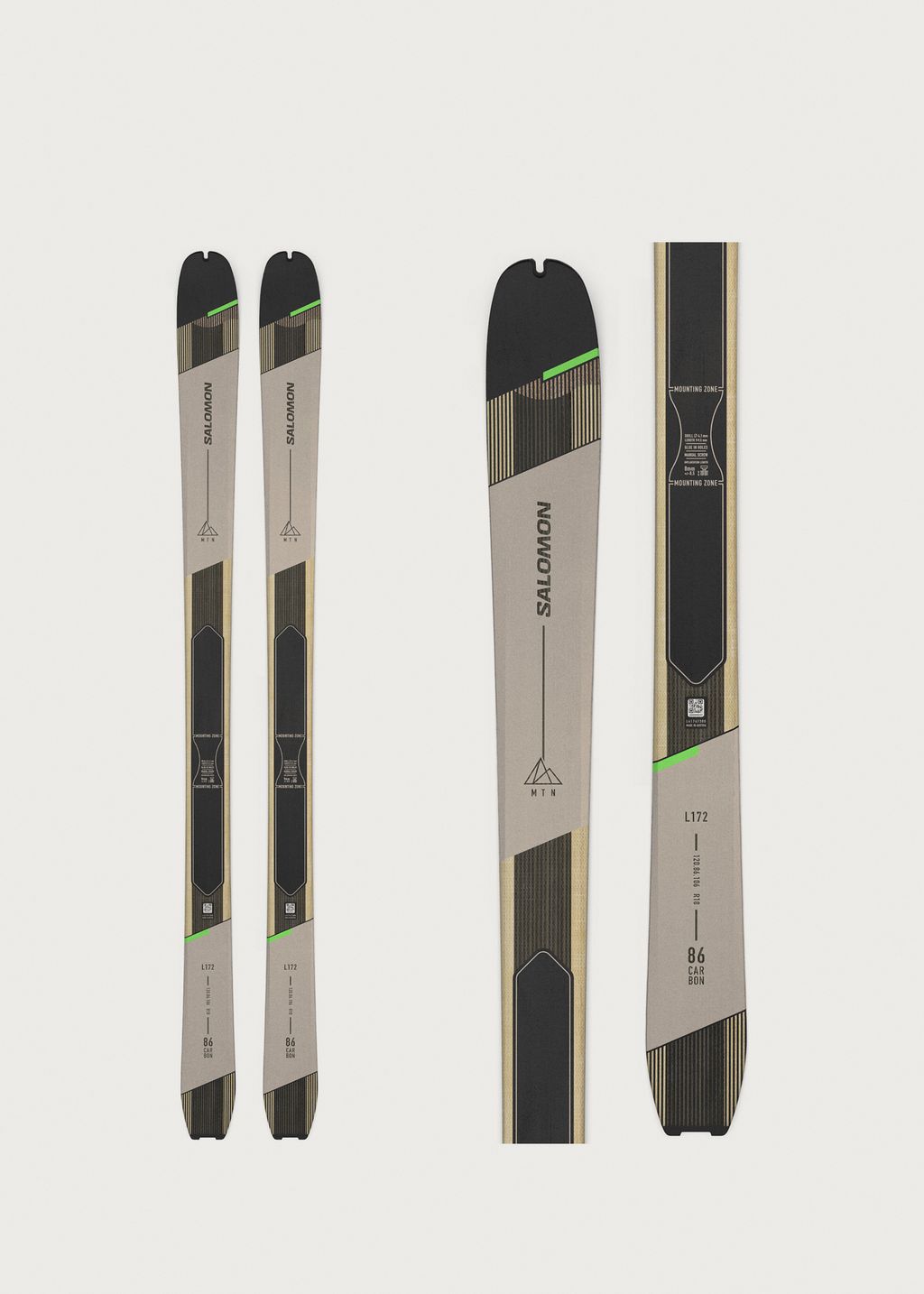 Salomon MTN 86 Carbon Skis