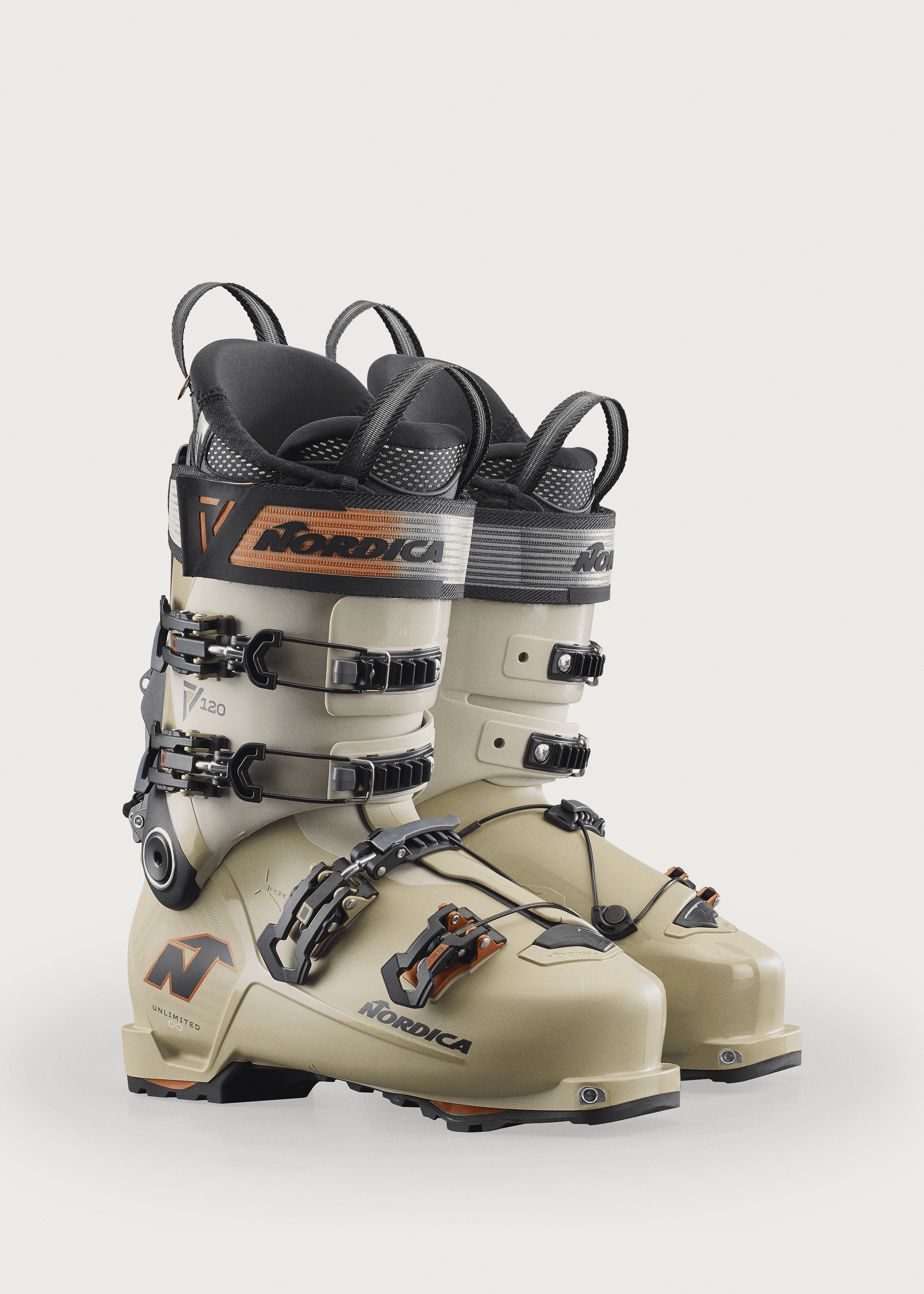 新品未使用保管品 NORDICA DOUBERMANN 120 UK6 Nordica Unlimited 120 DYN Ski Boots