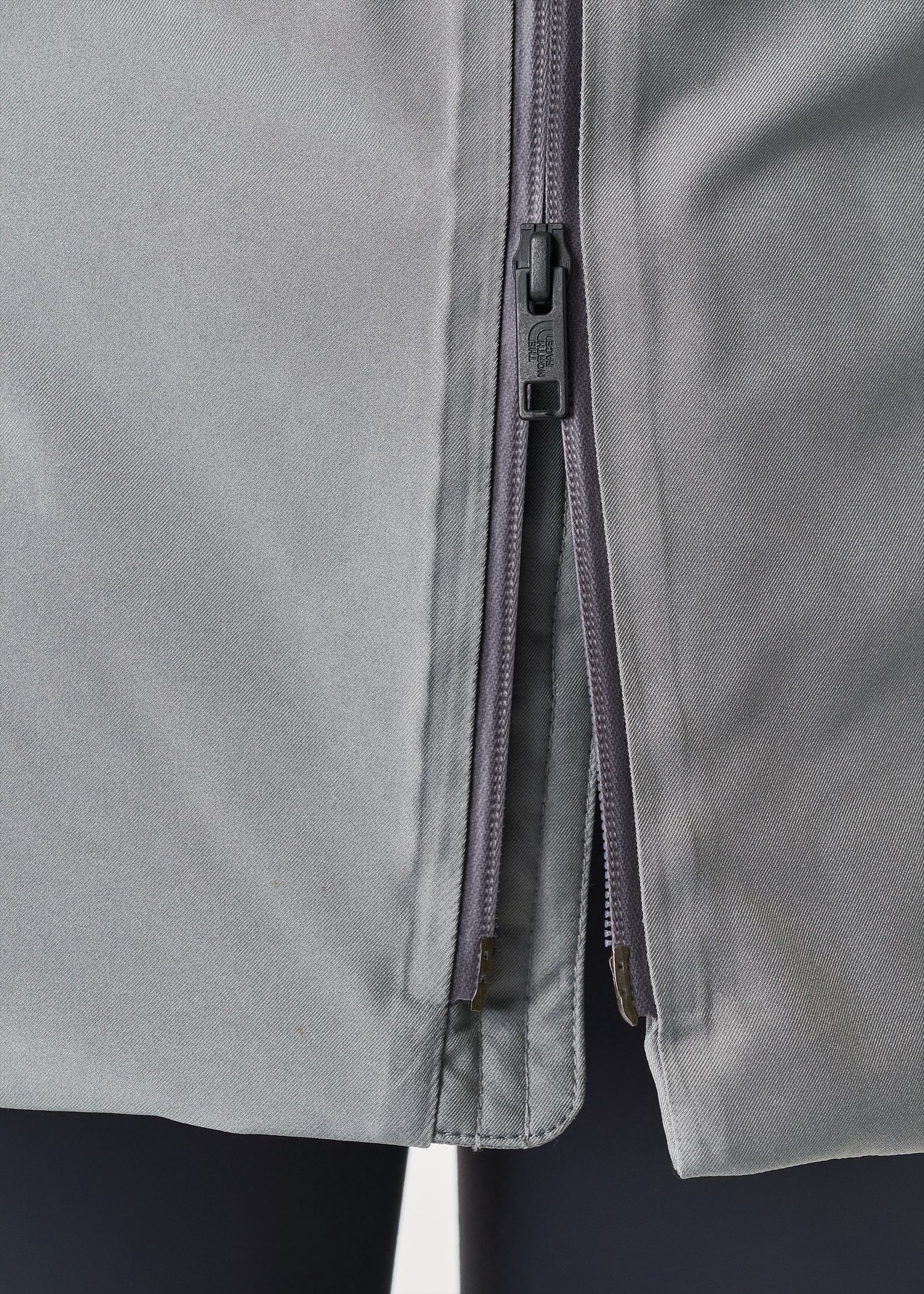 Two-way front zip