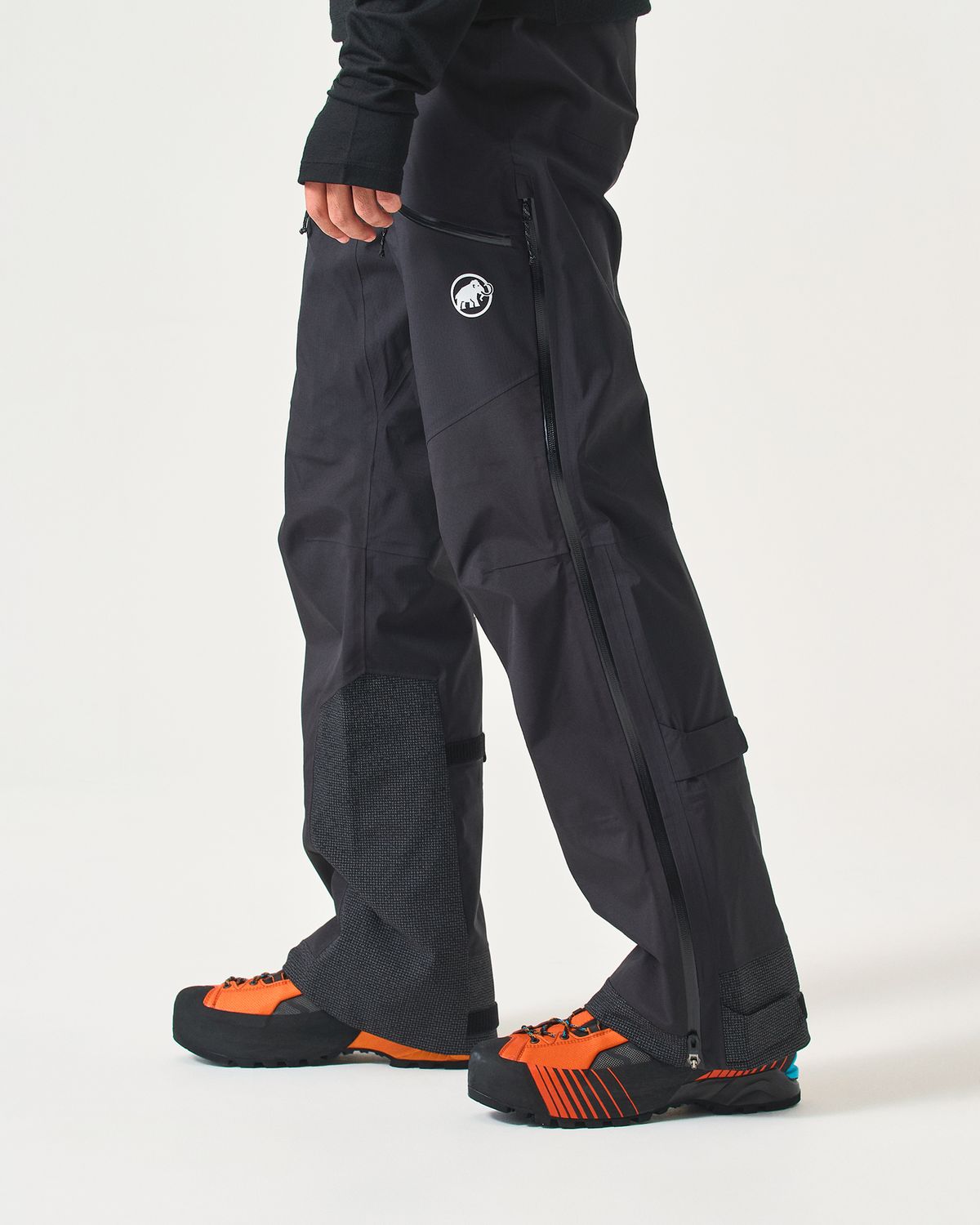 Three-quarter length side zips