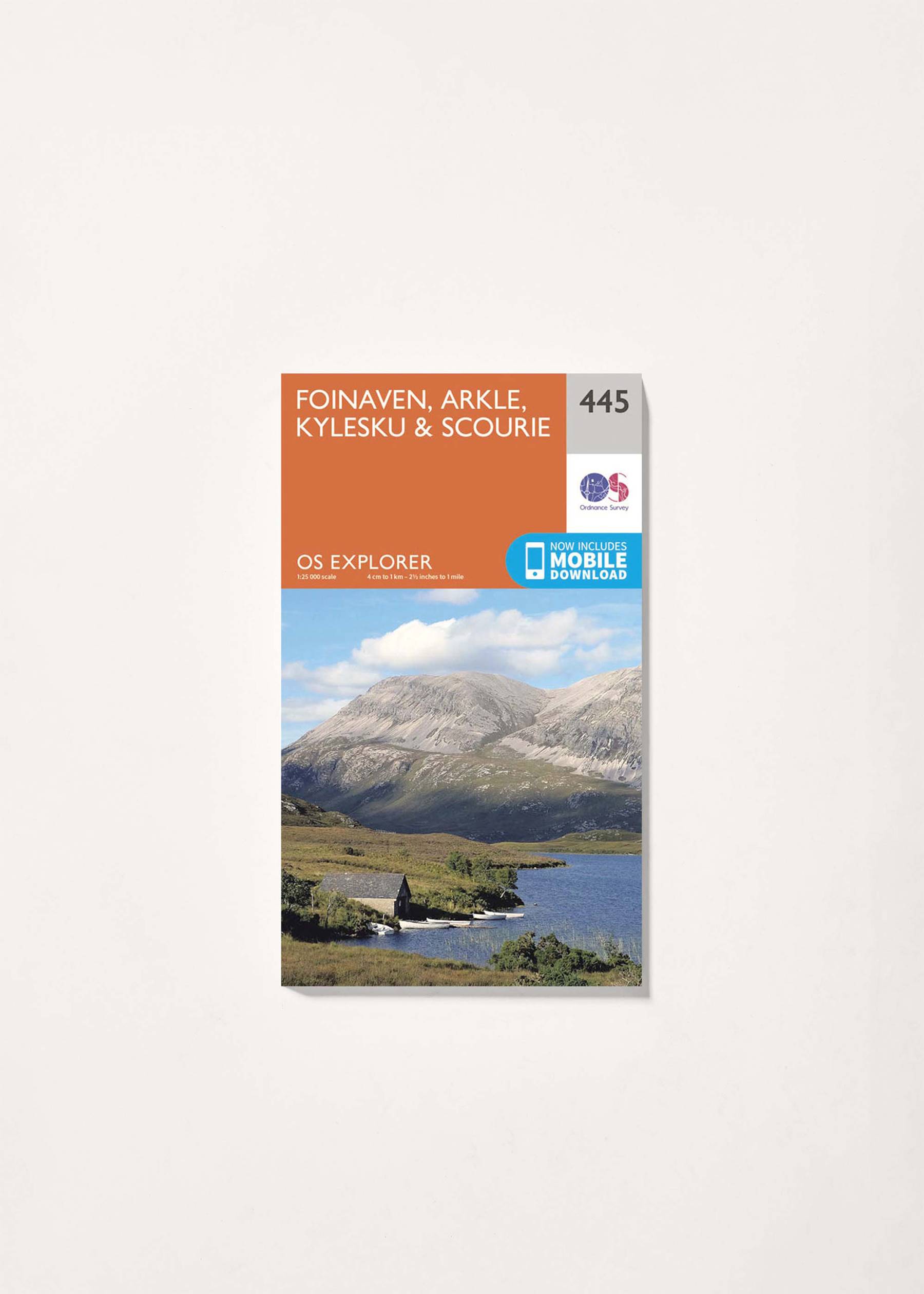 Image - 3 - Foinaven, Arkle, Kylesku & Scourie - OS Explorer 445 Map
