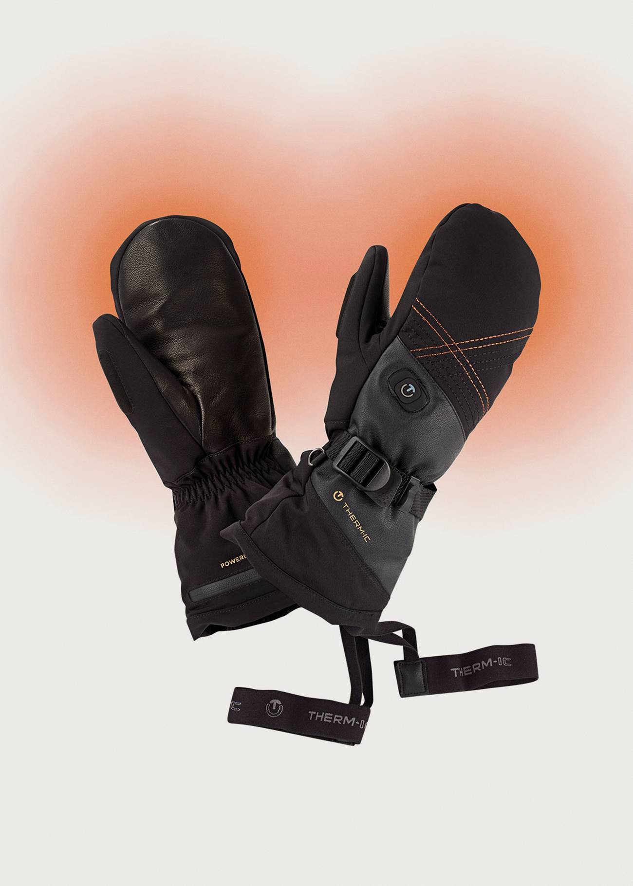 ほぼ未使用 THERMーIC POWERGLOVES MITTENS 8.5 M Therm-ic Ultra Heat