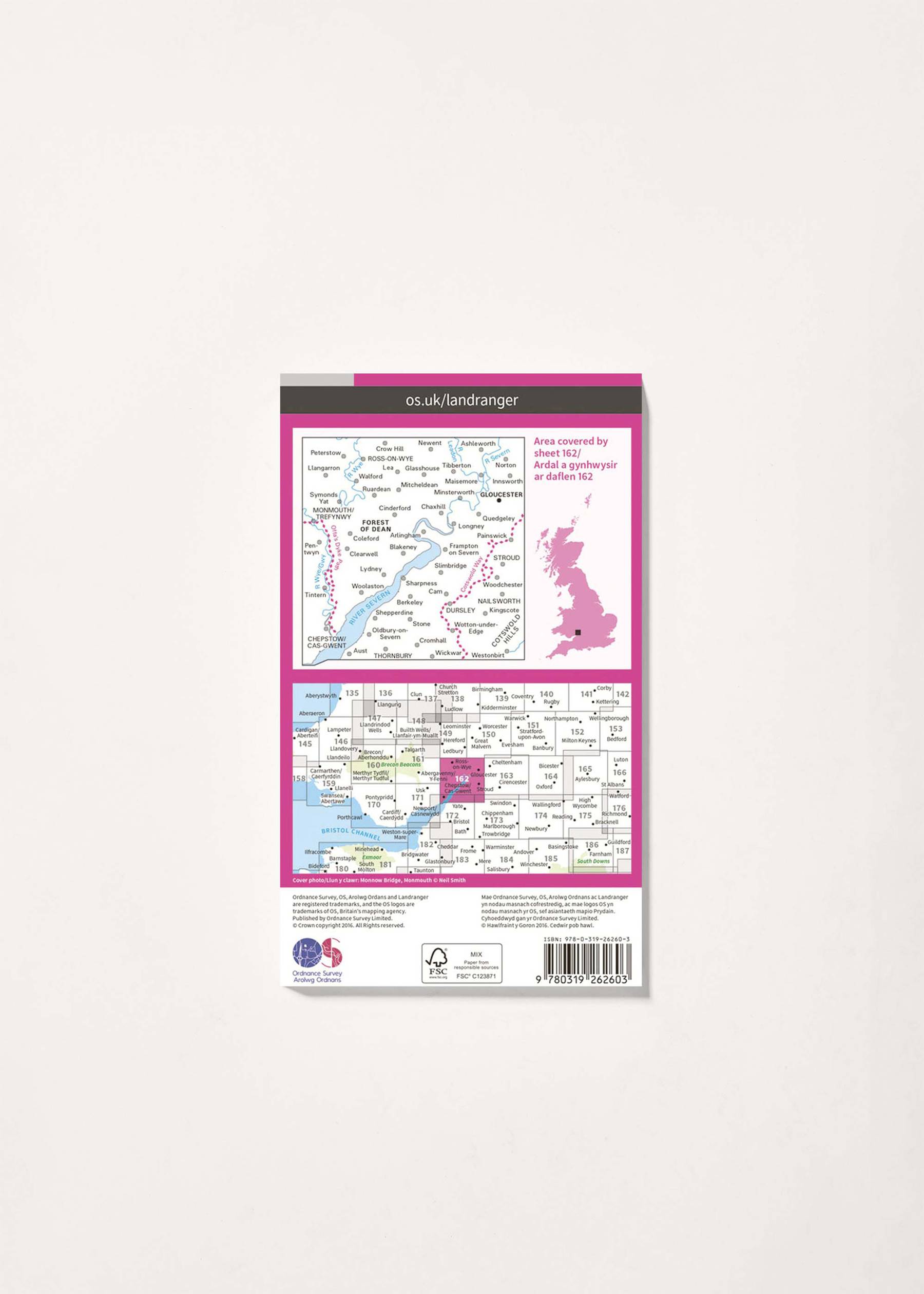 Image - 2 - Gloucester & Forest of Dean - Landranger 162 Map