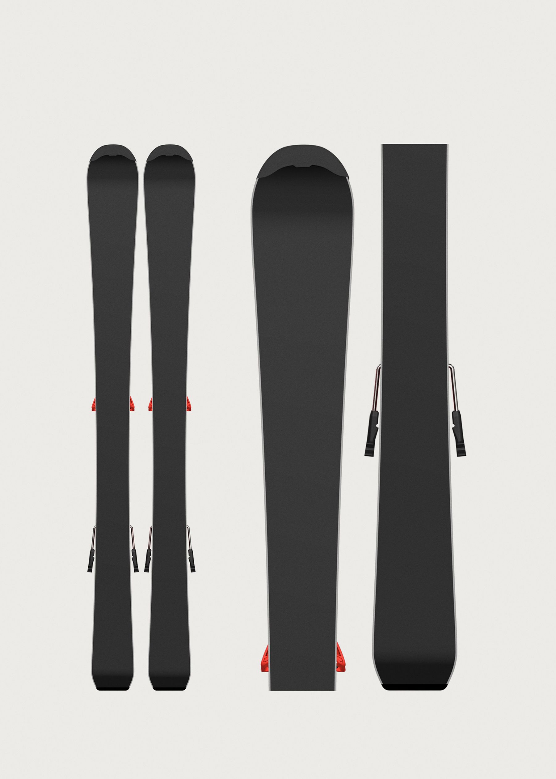 Image - 2 - Redster J2 100-120cm Youth Skis + C 5 GW Bindings