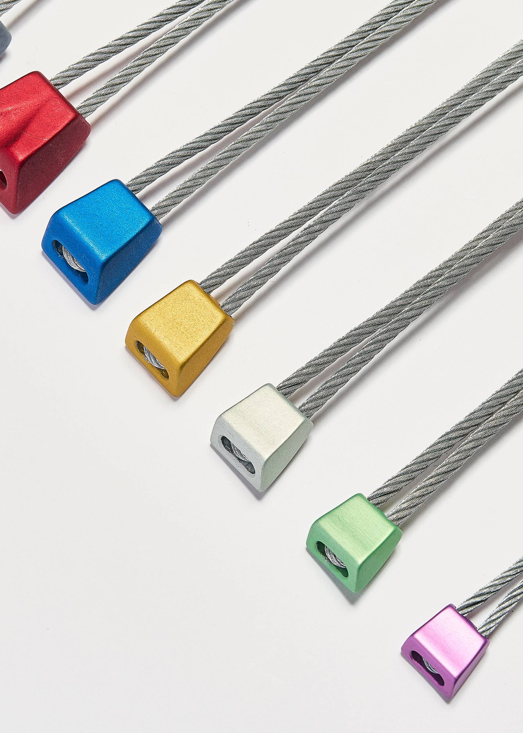 Image - 3 - Anodised Wallnuts on Wire - Set 1-11