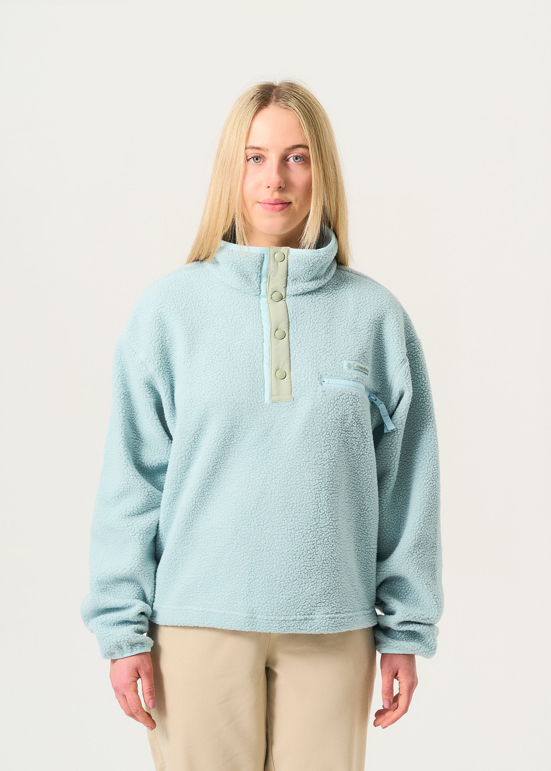 Image - 1 - Helvetia 2 Cropped Half Snap Fleece