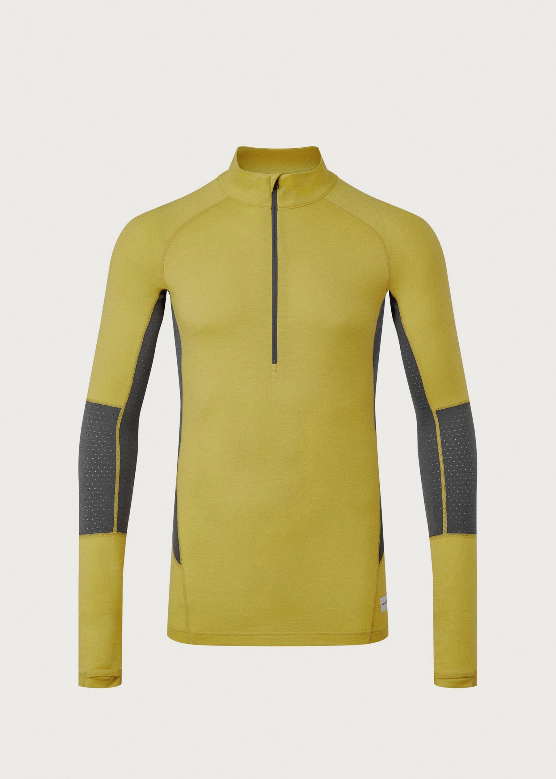 Image - 1 - Darkhorse 185 Zoned Merino Long Sleeve Zip Neck