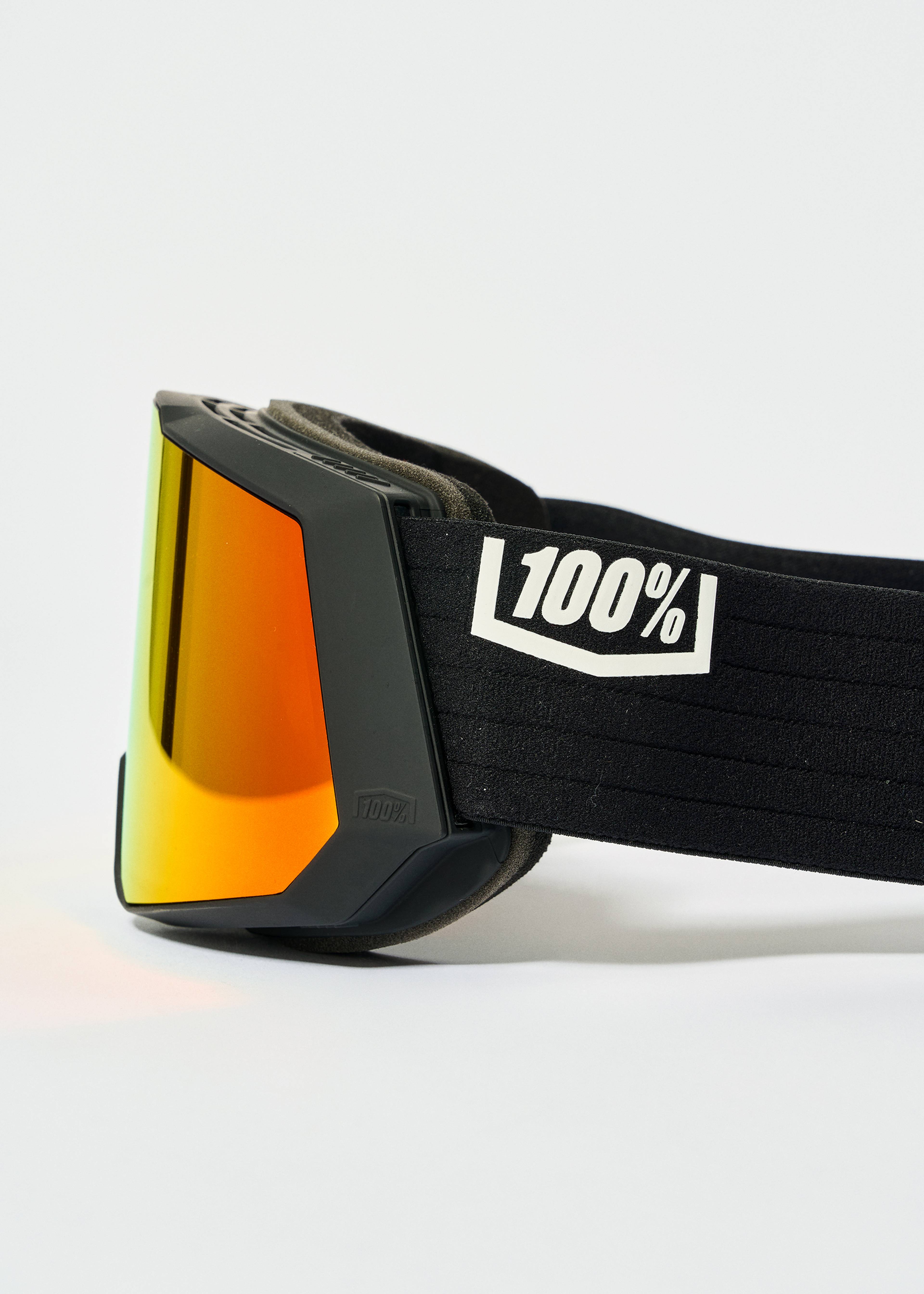 100Percent Snowcraft XL Essentail Black / HiPER Vermillion Red ML