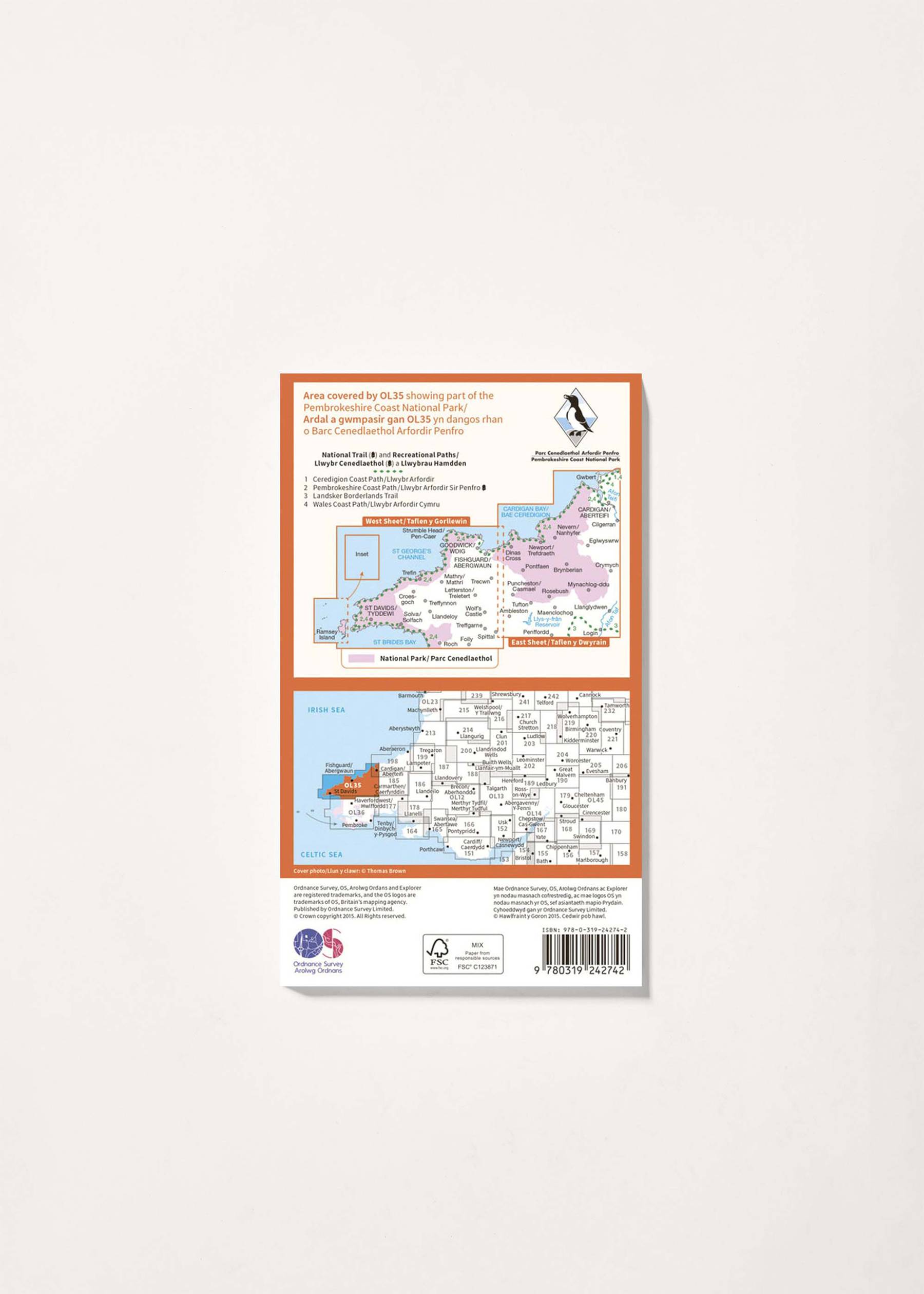 Image - 2 - North Pembrokeshire - OS Explorer OL35 Map