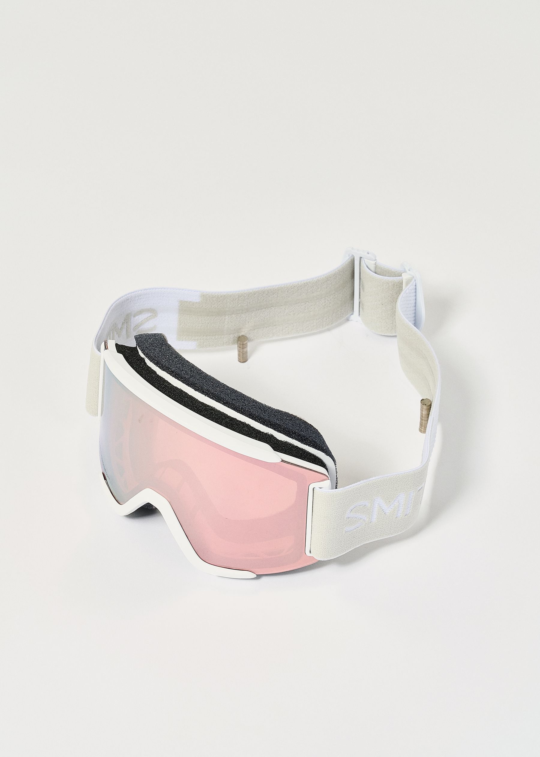Image - 3 - Squad S White Vapor / ChromaPop Everyday Rose Gold Mirror Goggles