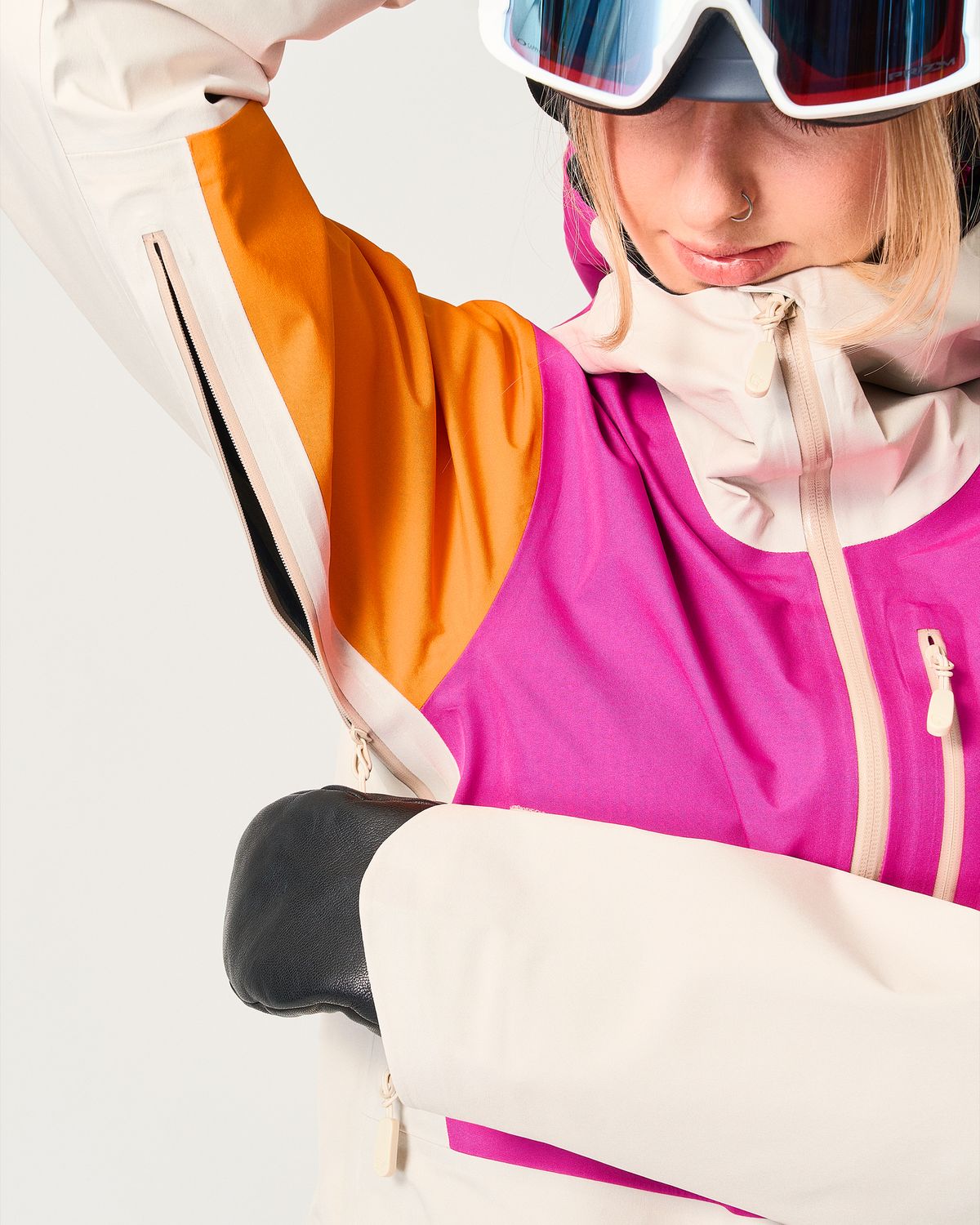 Underarm Venting Zips