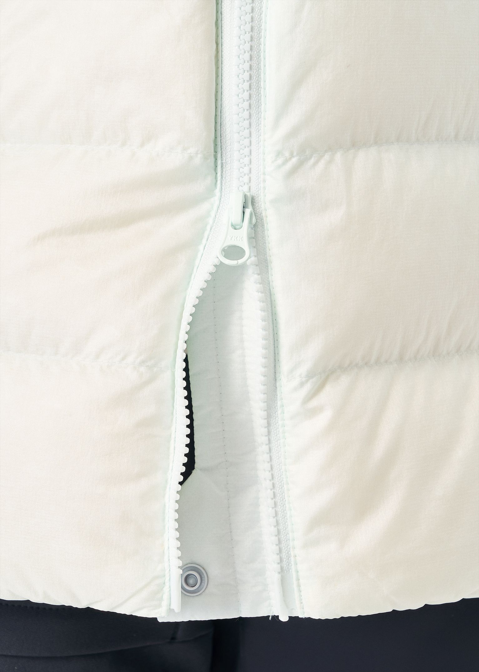 Two-way front zip