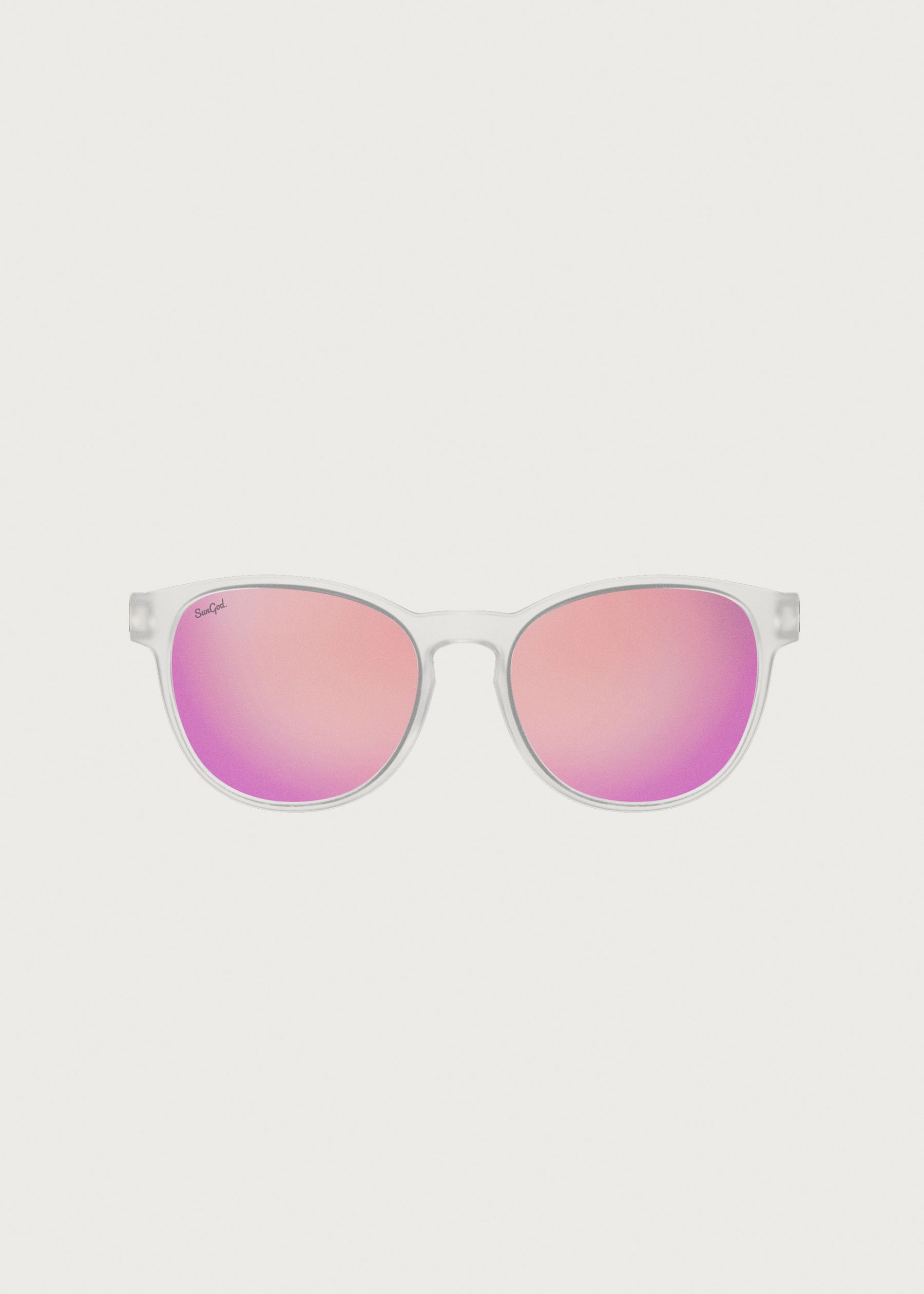 Image - 1 - Sierras Frosted Clear / 8KO Rose Polarised Sunglasses