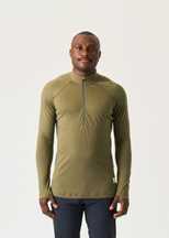 Boulder 125 Merino Long Sleeve Zip Neck