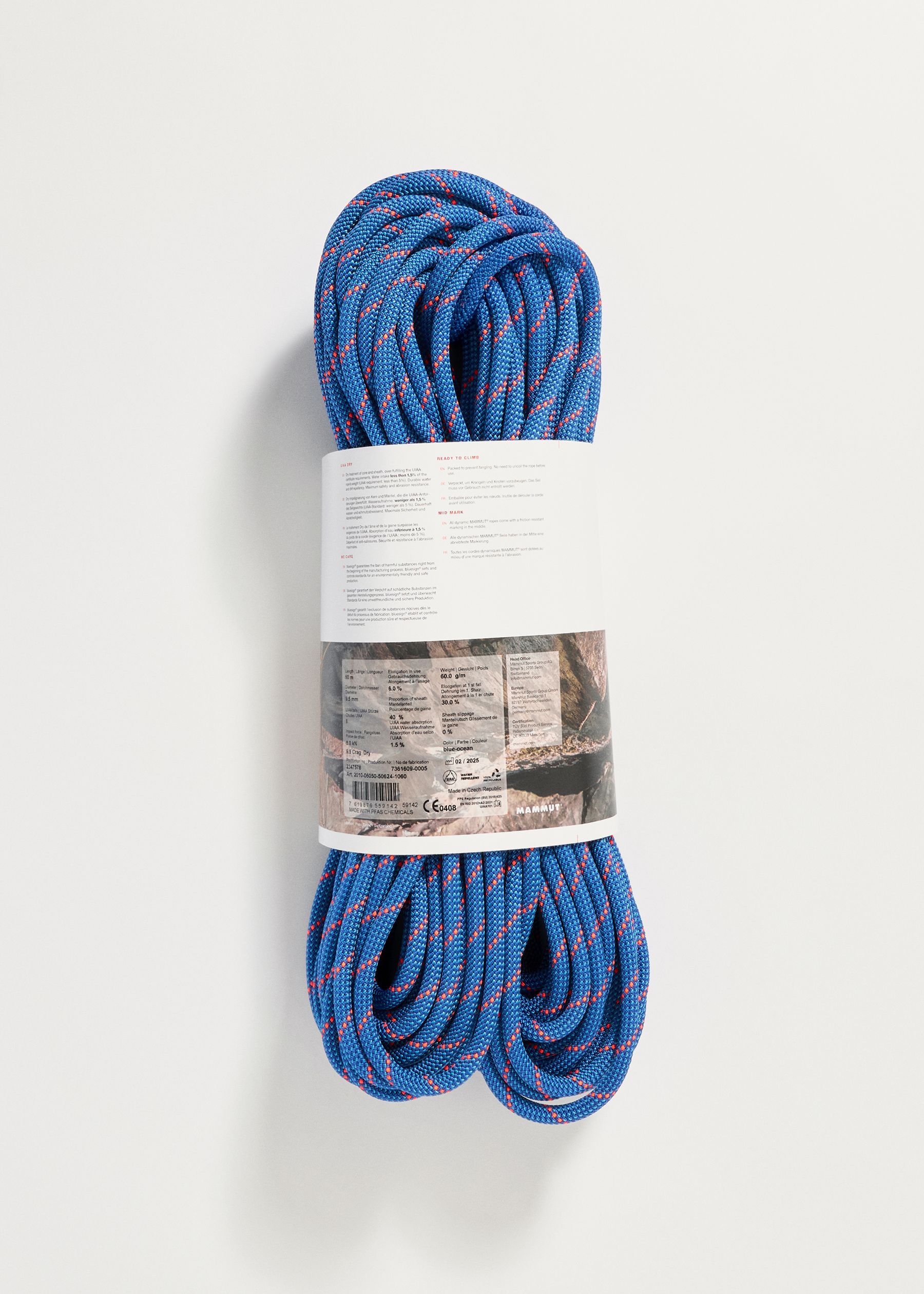 Image - 3 - Crag Dry 9.5mm x 60m Rope