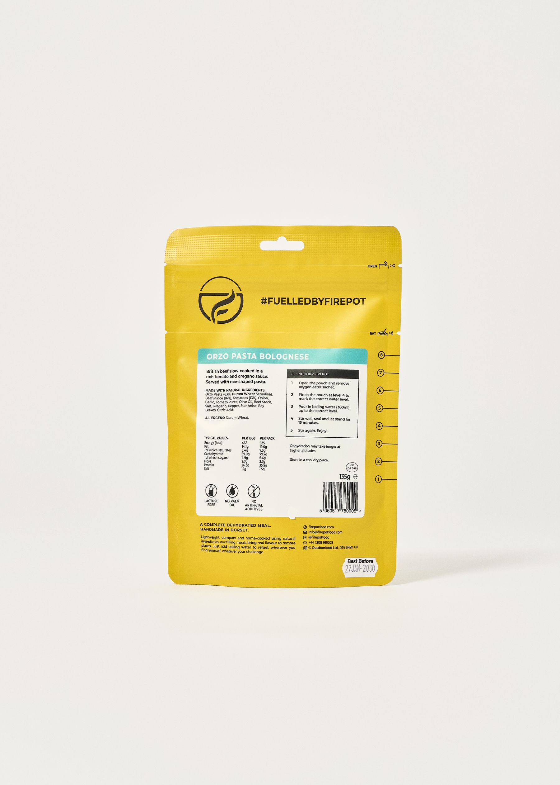 Image - 2 - Orzo Pasta Bolognese - Reg 135g