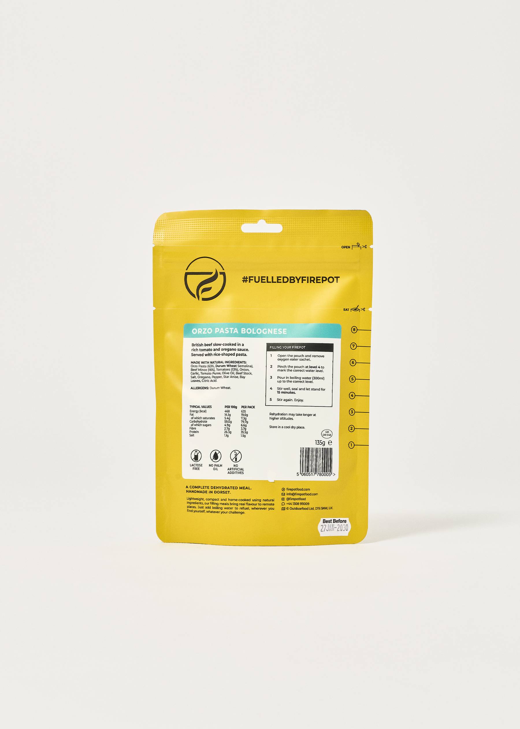 Image - 2 - Orzo Pasta Bolognese - Reg 135g