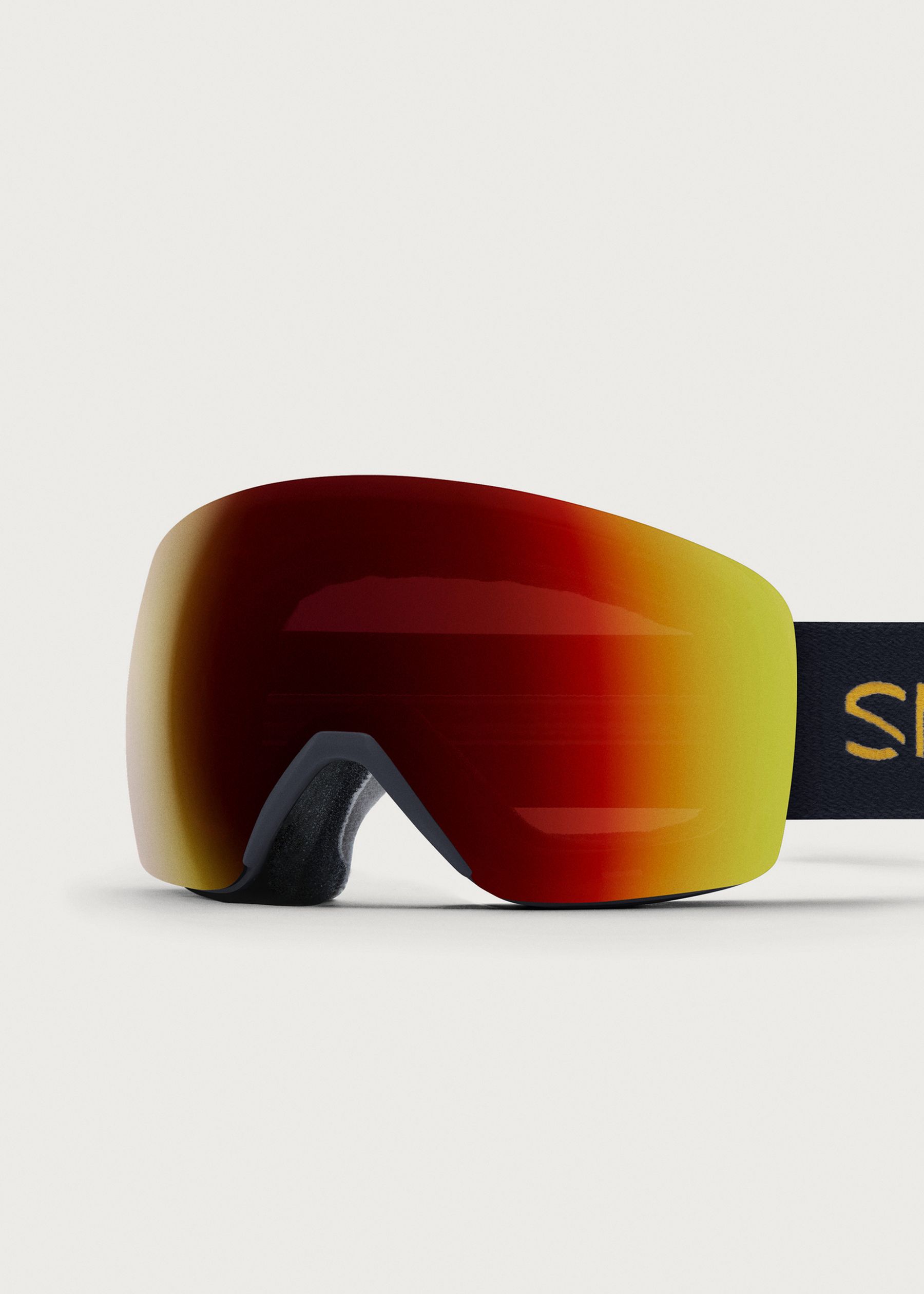 Image - 1 - Skyline Midnight Slash / ChromaPop Sun Red Mirror Goggles