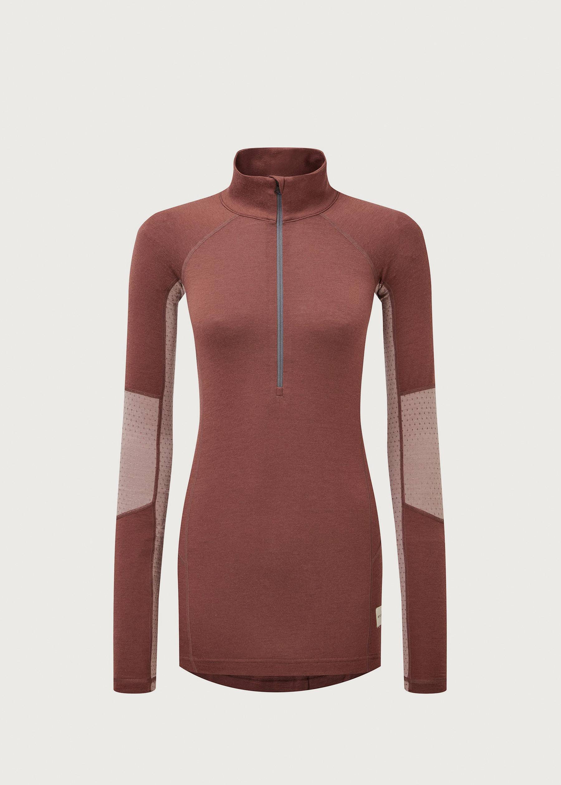 Image - 2 - Darkhorse 185 Zoned Merino Long Sleeve Zip Neck