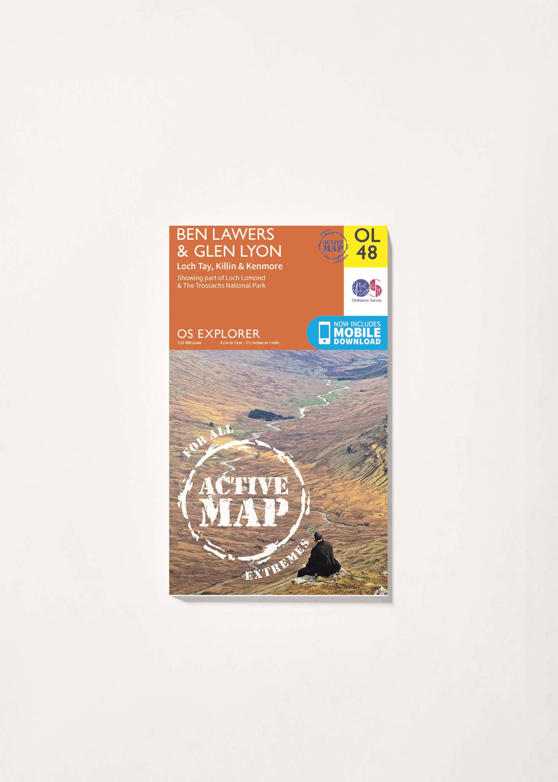 Image - 3 - Ben Lawers & Glen Lyon - OS Explorer Active OL48 Map