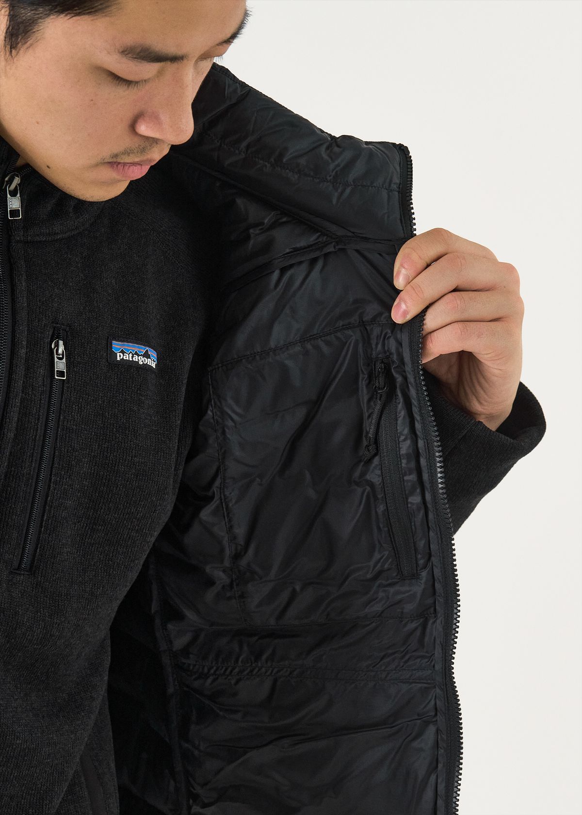 Internal drop pocket