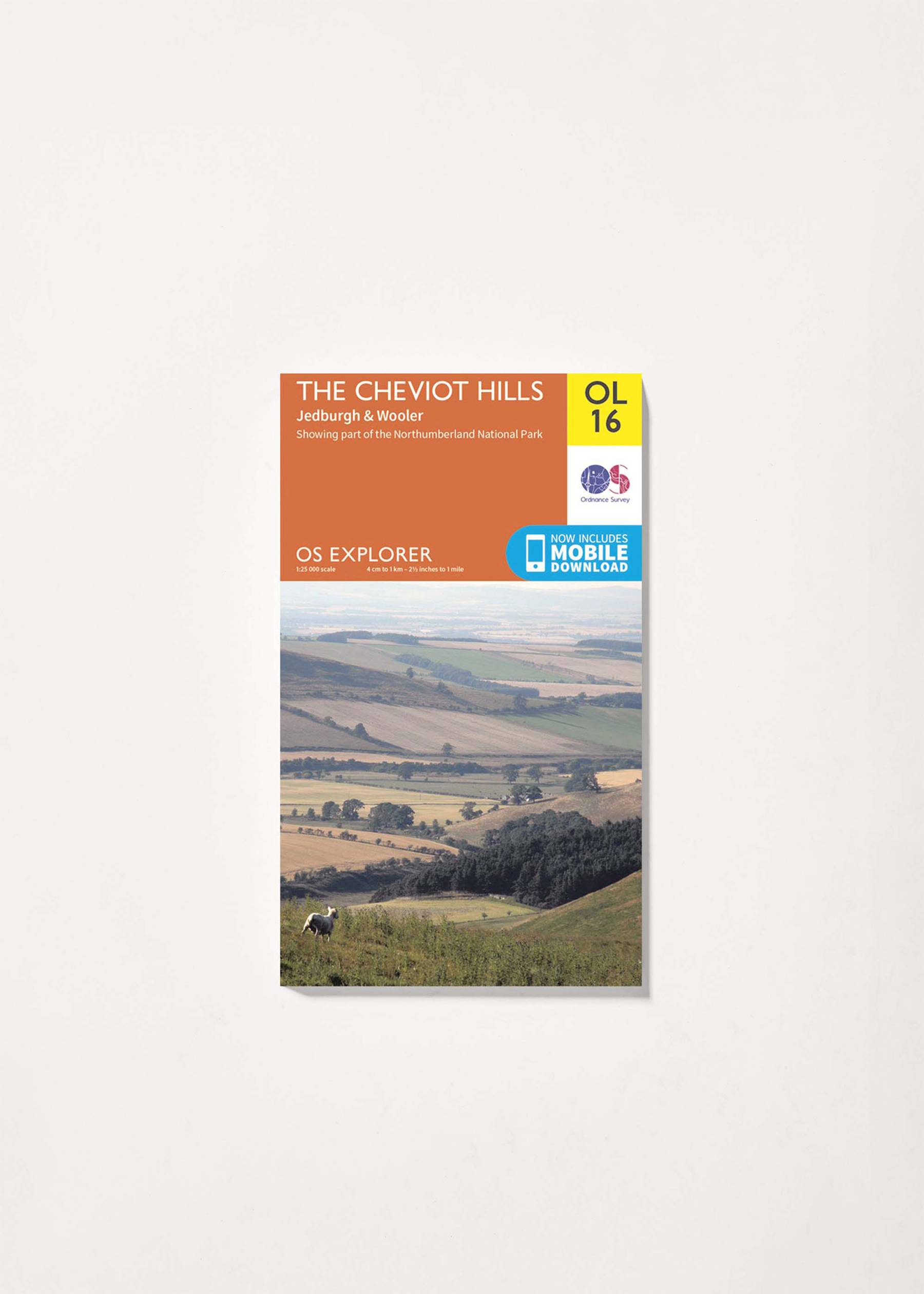 Image - 3 - The Cheviot Hills - OS Explorer OL16 Map