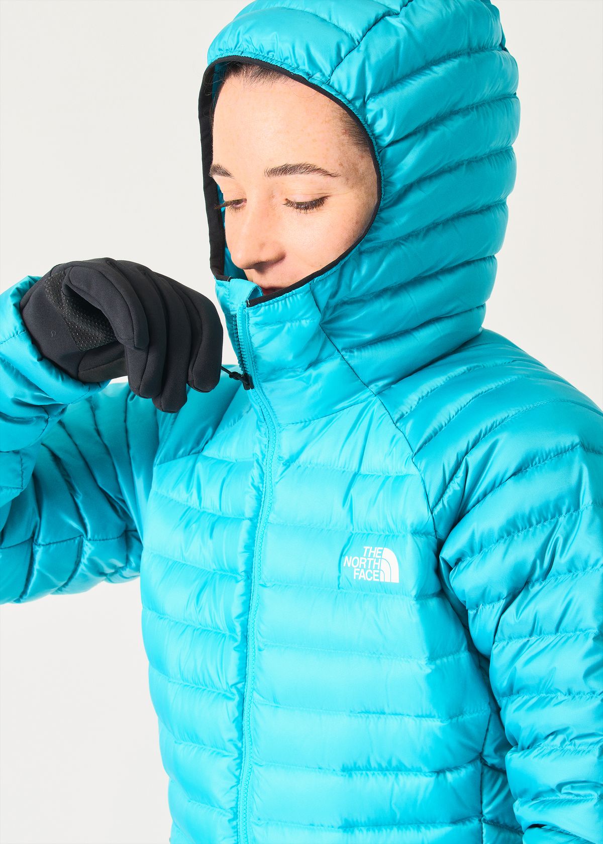 Elasticated insulated hood