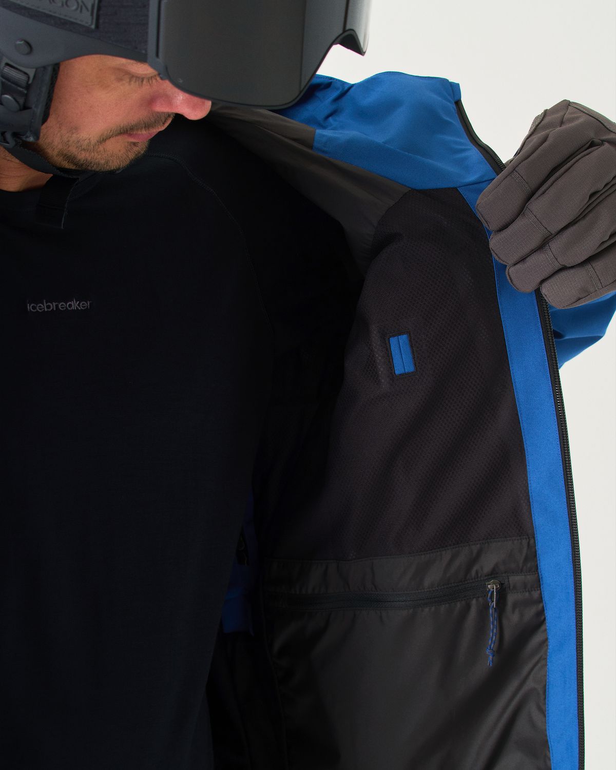 Mesh & tricot lining