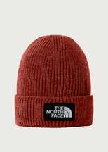 TNF Logo Box Cuffed Beanie