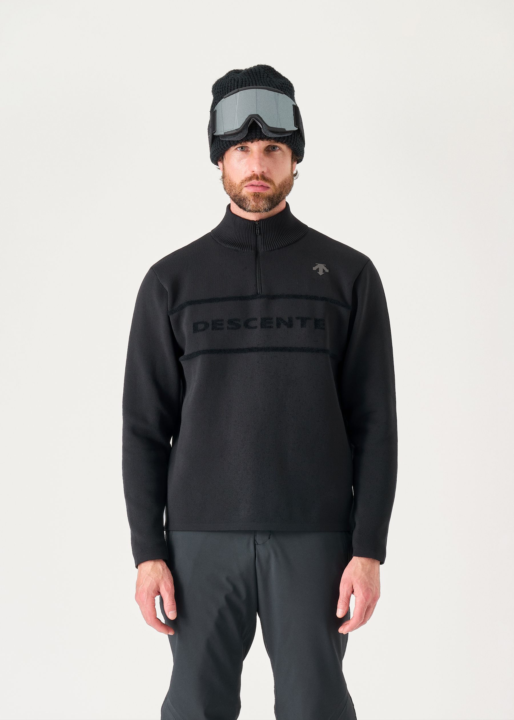Image - 1 - 1/2 Zip Logo Sweater