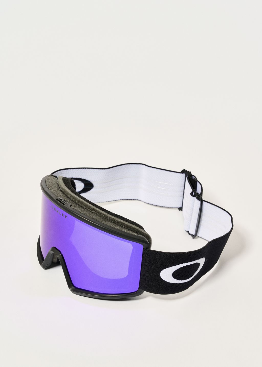 Oakley Target Line L Matte Black / Violet Iridium Goggles