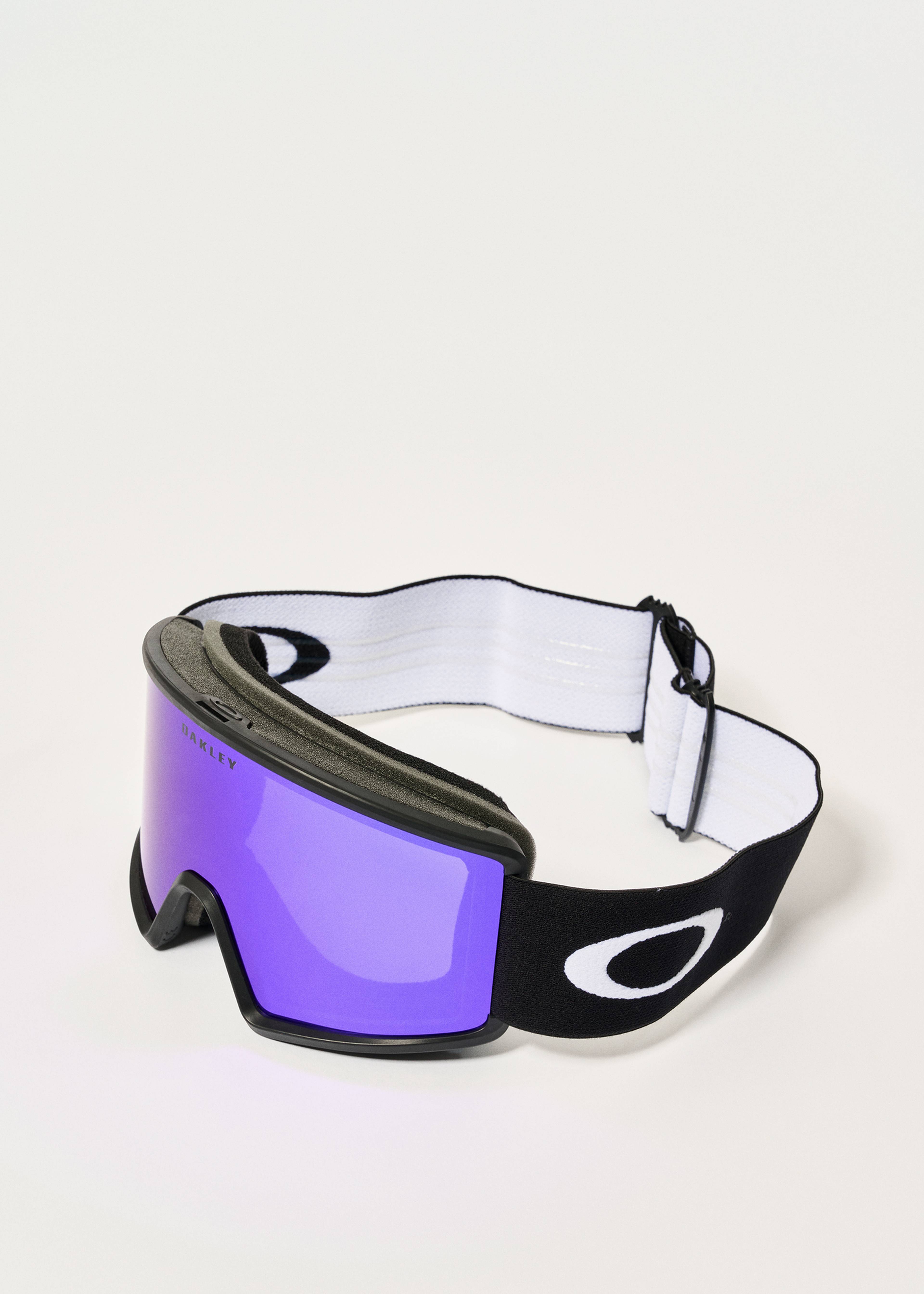 Oakley Target Line L Matte Black / Violet Iridium Goggles