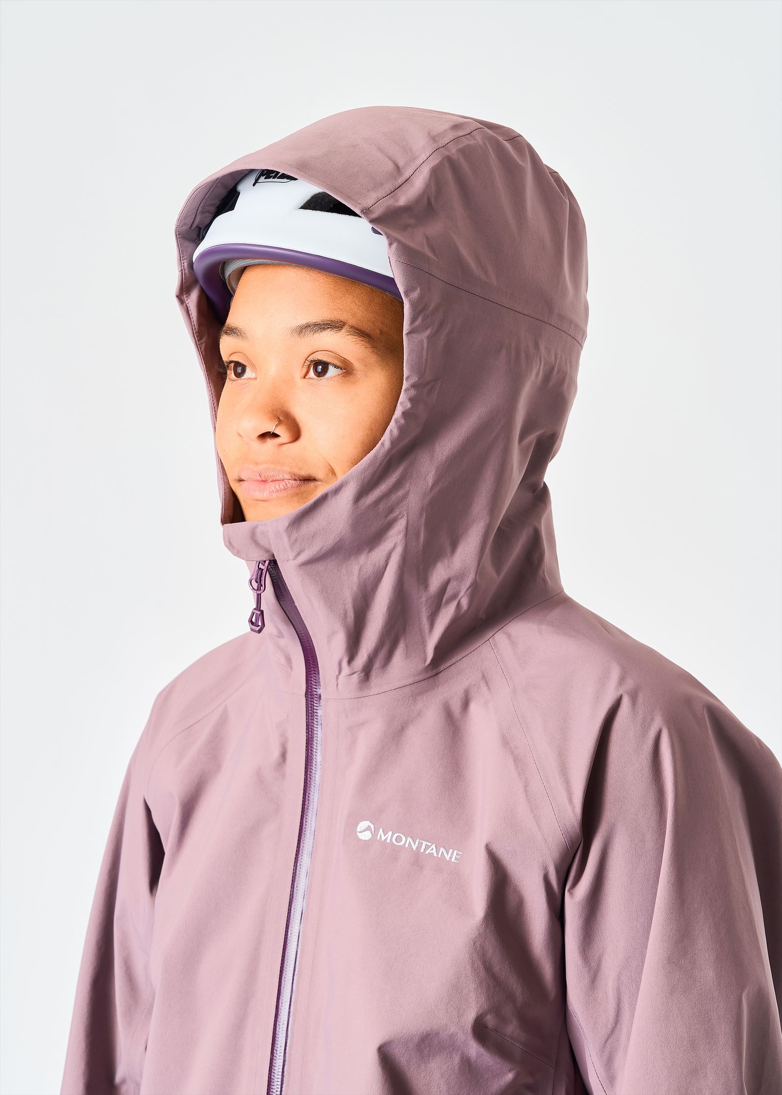 Helmet compatible Pivot 2 adjustable hood
