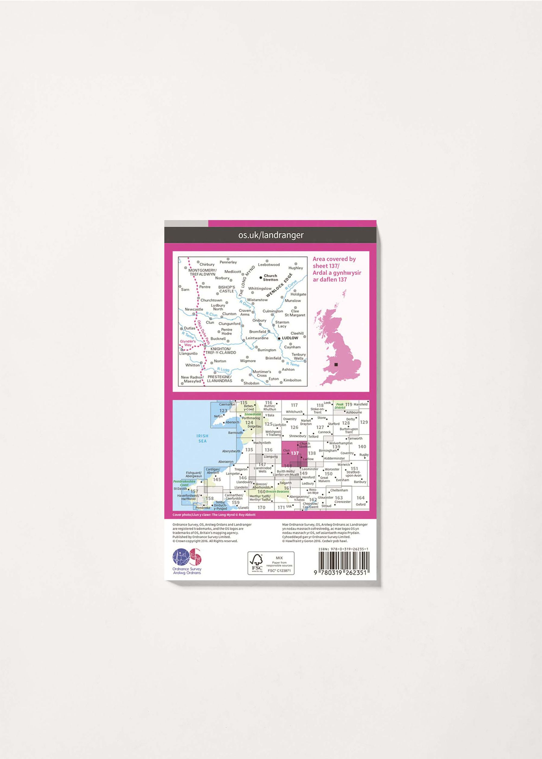 Image - 2 - Ludlow, Church Stretton & Wenlock Edge - Landranger 137 Map