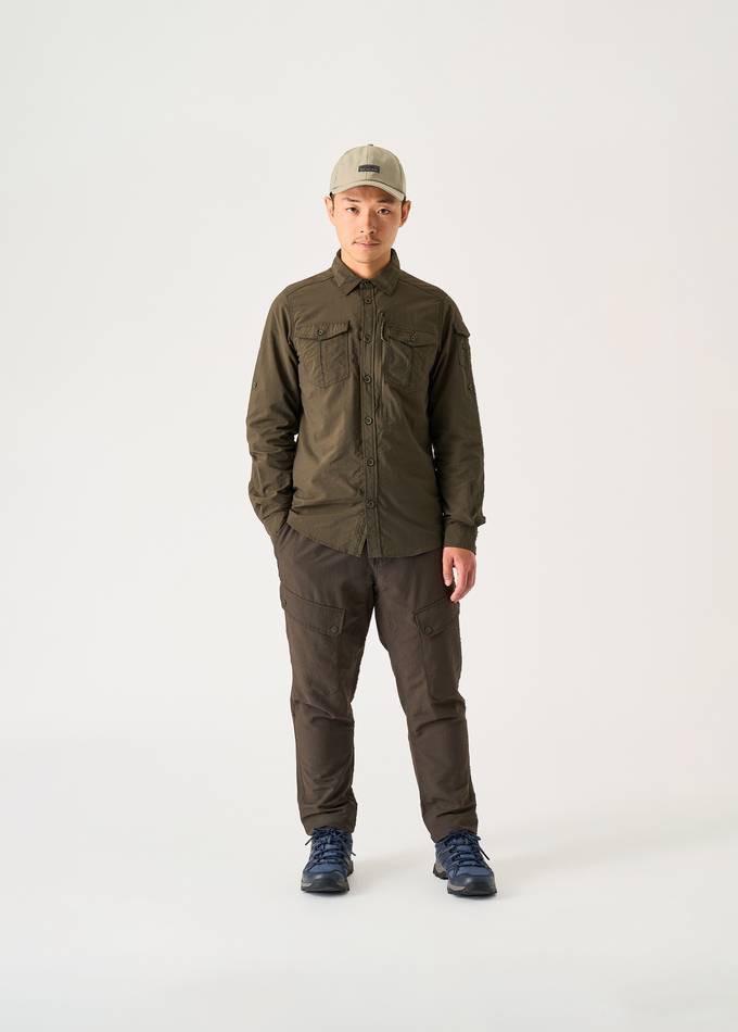 Gilet Homme Percussion Tradition Kaki cLAIR Sanglier - Vêtement Chasse