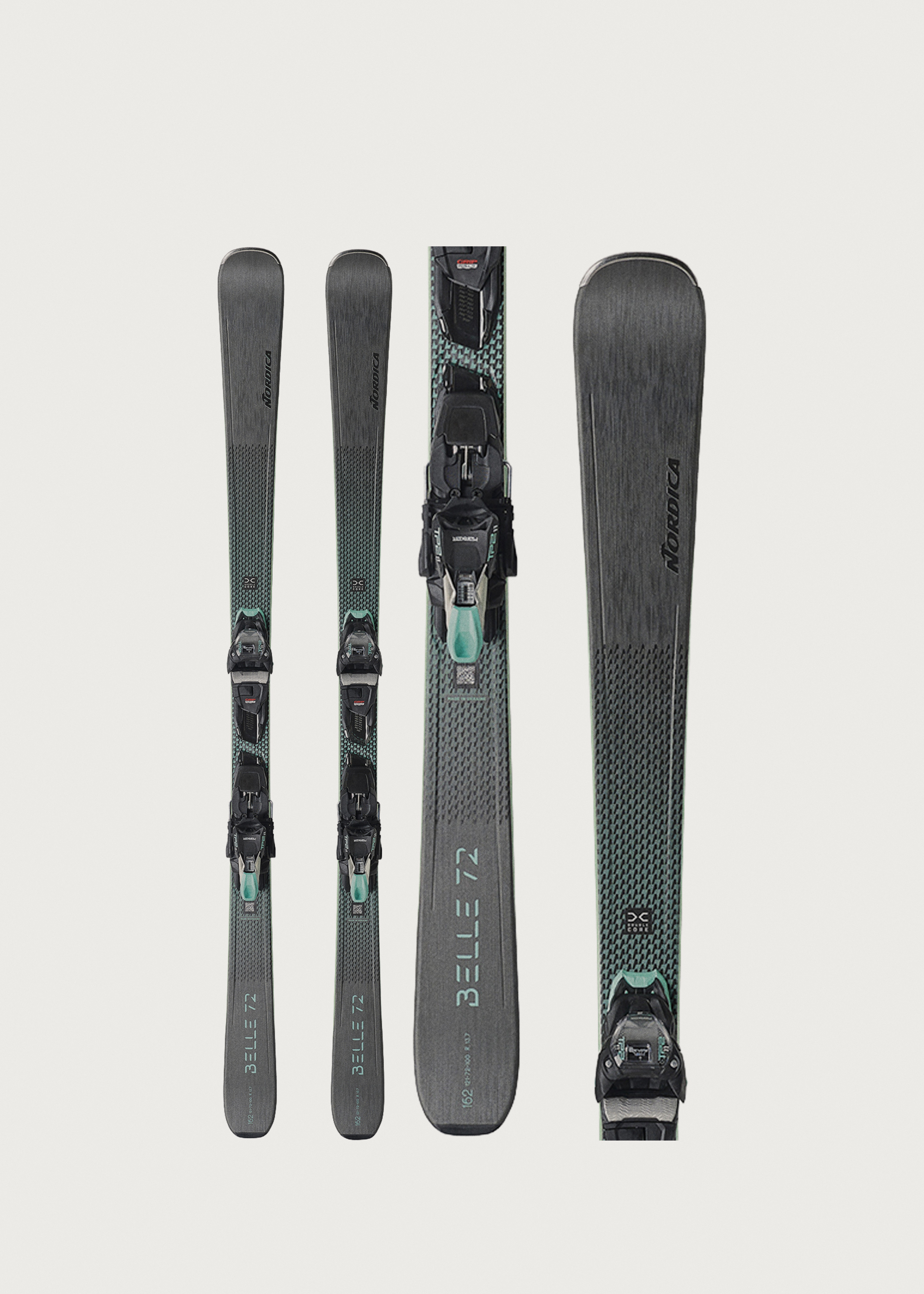 Nordica Belle DC 72 Skis + TP2 Light 11 FDT Bindings