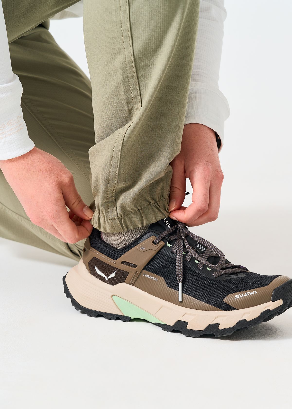 Elasticated hems