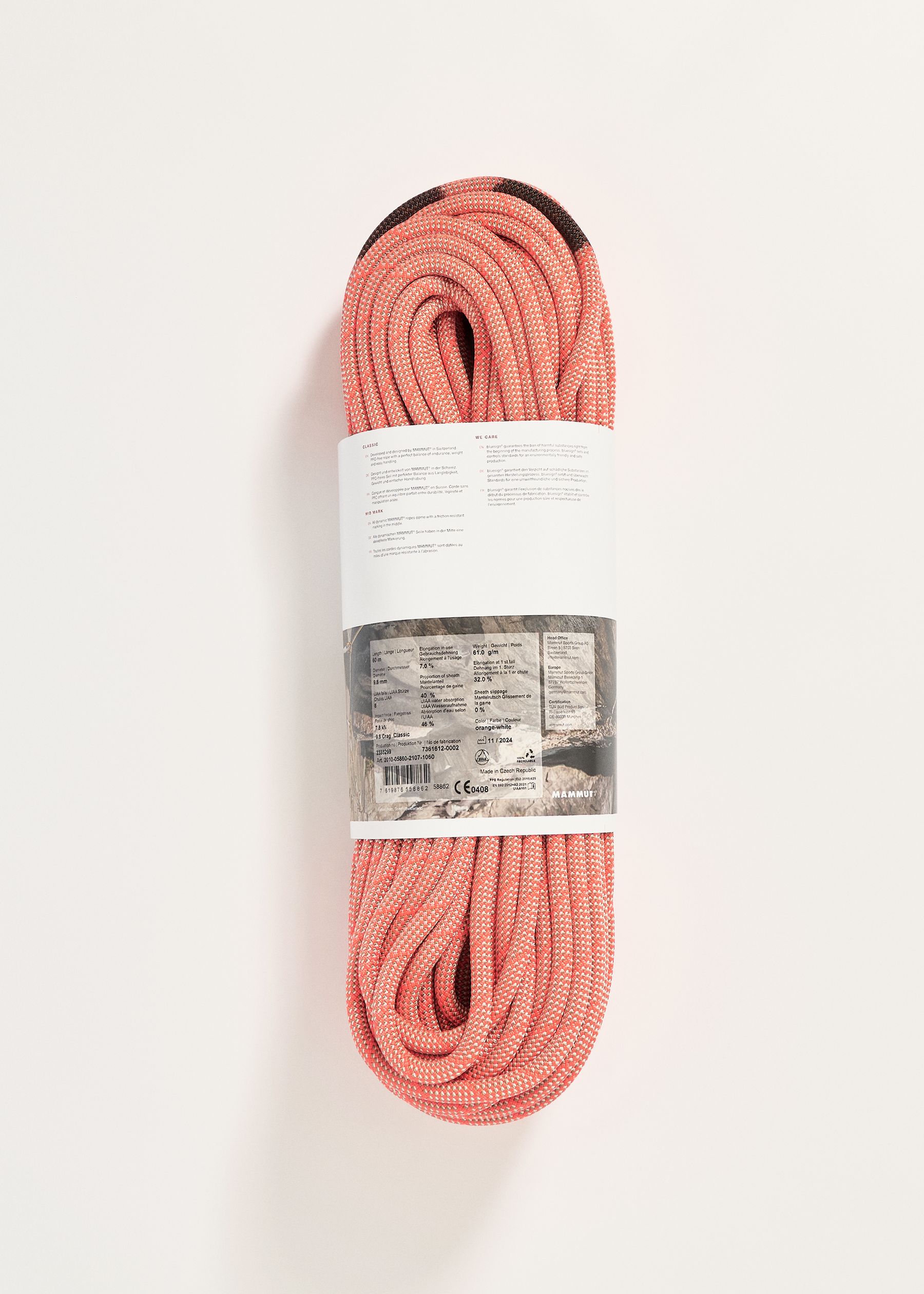 Image - 3 - Crag Classic 9.8mm x 60m Rope