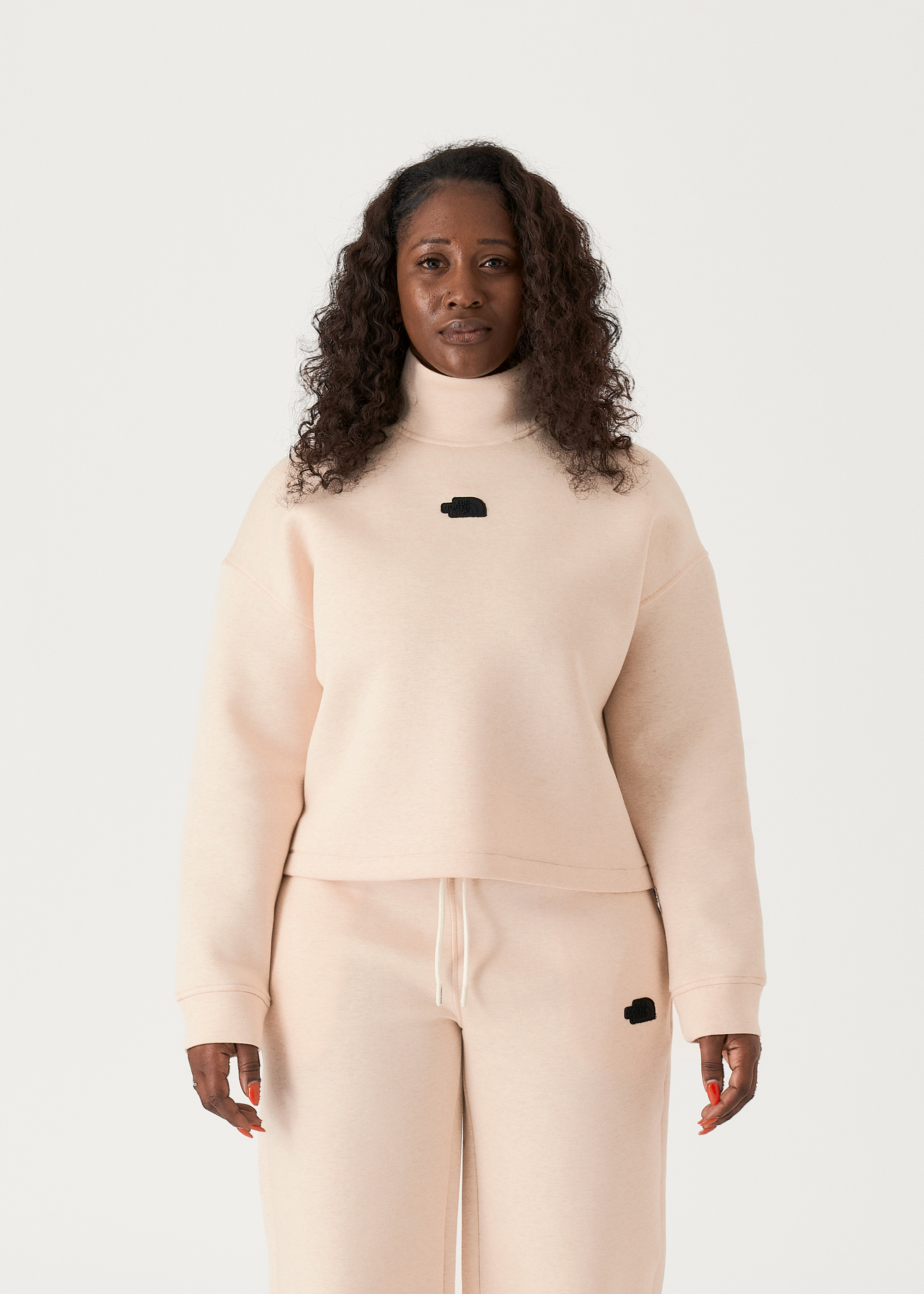 The North Face Mock Neck Relaxed Sweatshirt
