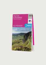 Malton, Pickering, Helmsley & Easingwold - Landranger 100 Map