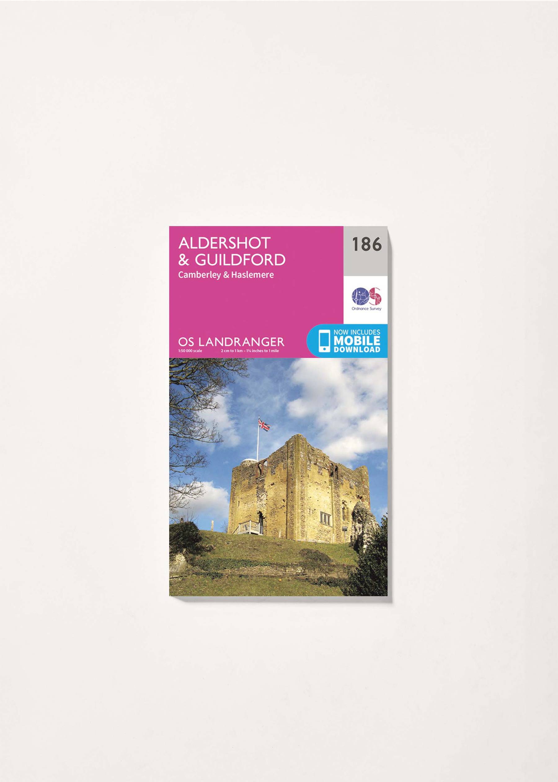 Image - 2 - Aldershot, Guildford, Camberley & Haslemere - Landranger 186 Map