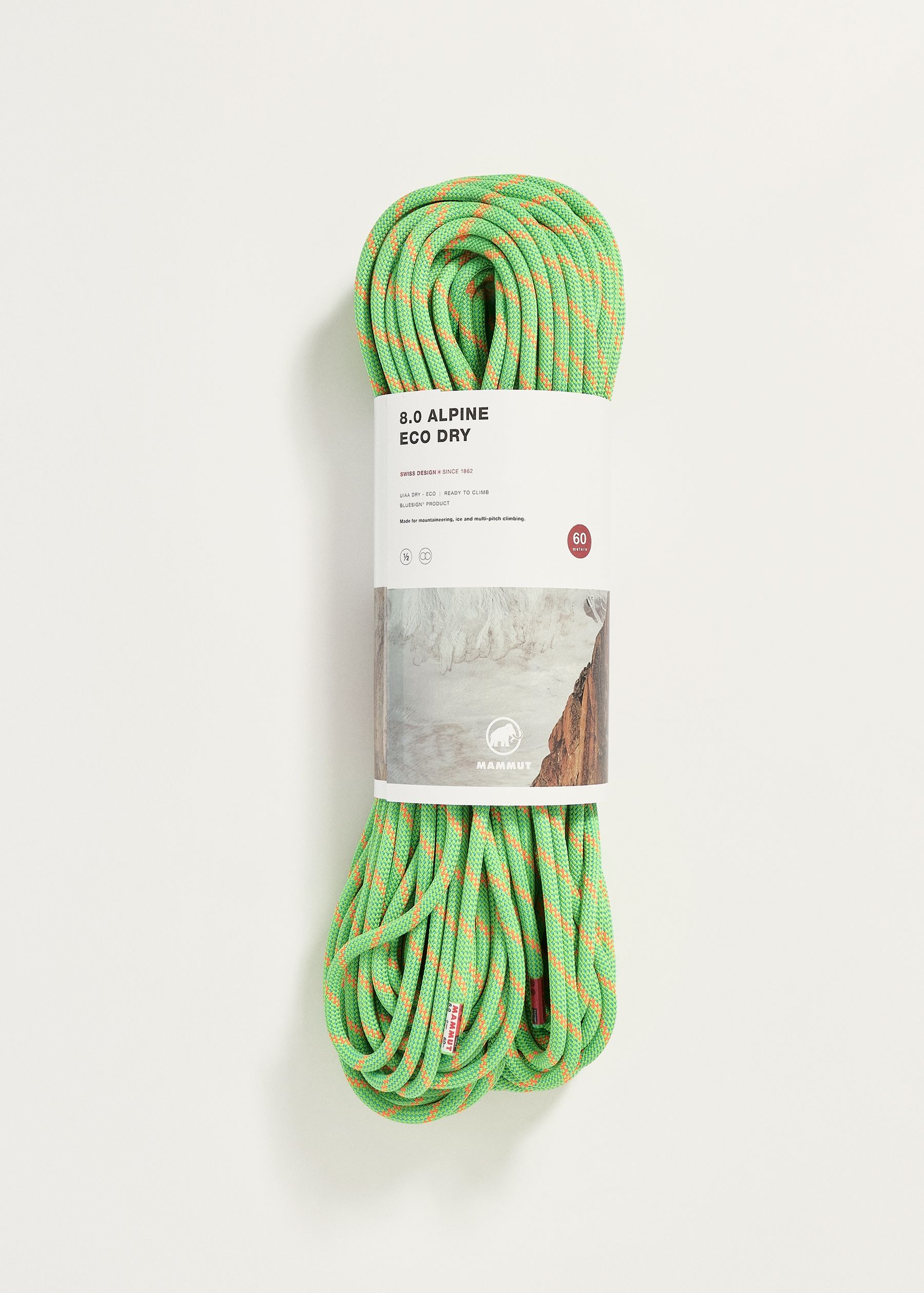 Image - 1 - Alpine Eco Dry 8.0mm x 60m Rope