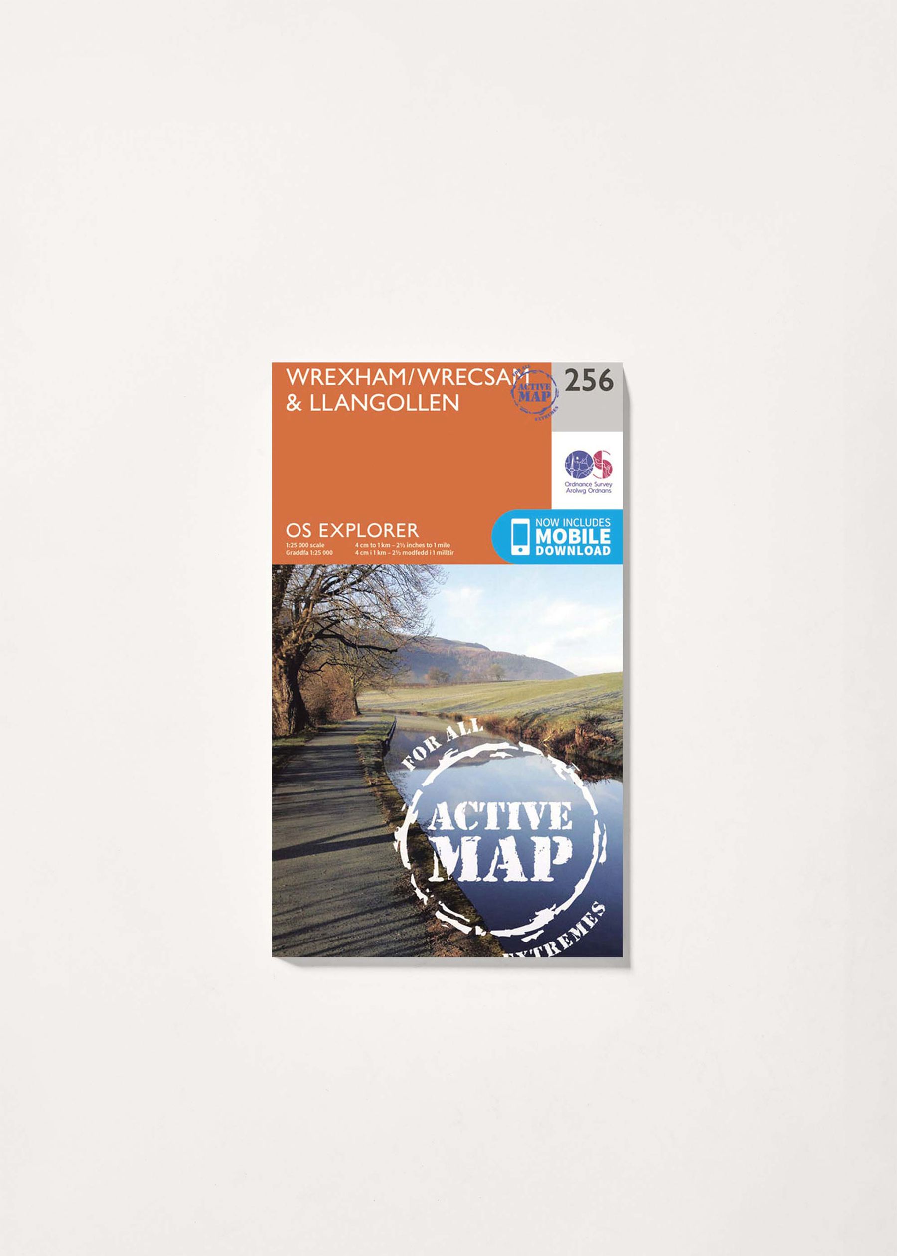 Image - 1 - Wrexham - OS Explorer Active 256 Map