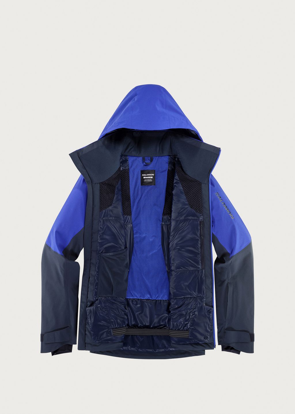 スキー SALOMON BRILLIANT JACKET MEN NIGHT SKY Salomon Brilliant Mens Ski Jacket In Night Sky The Ski Shop
