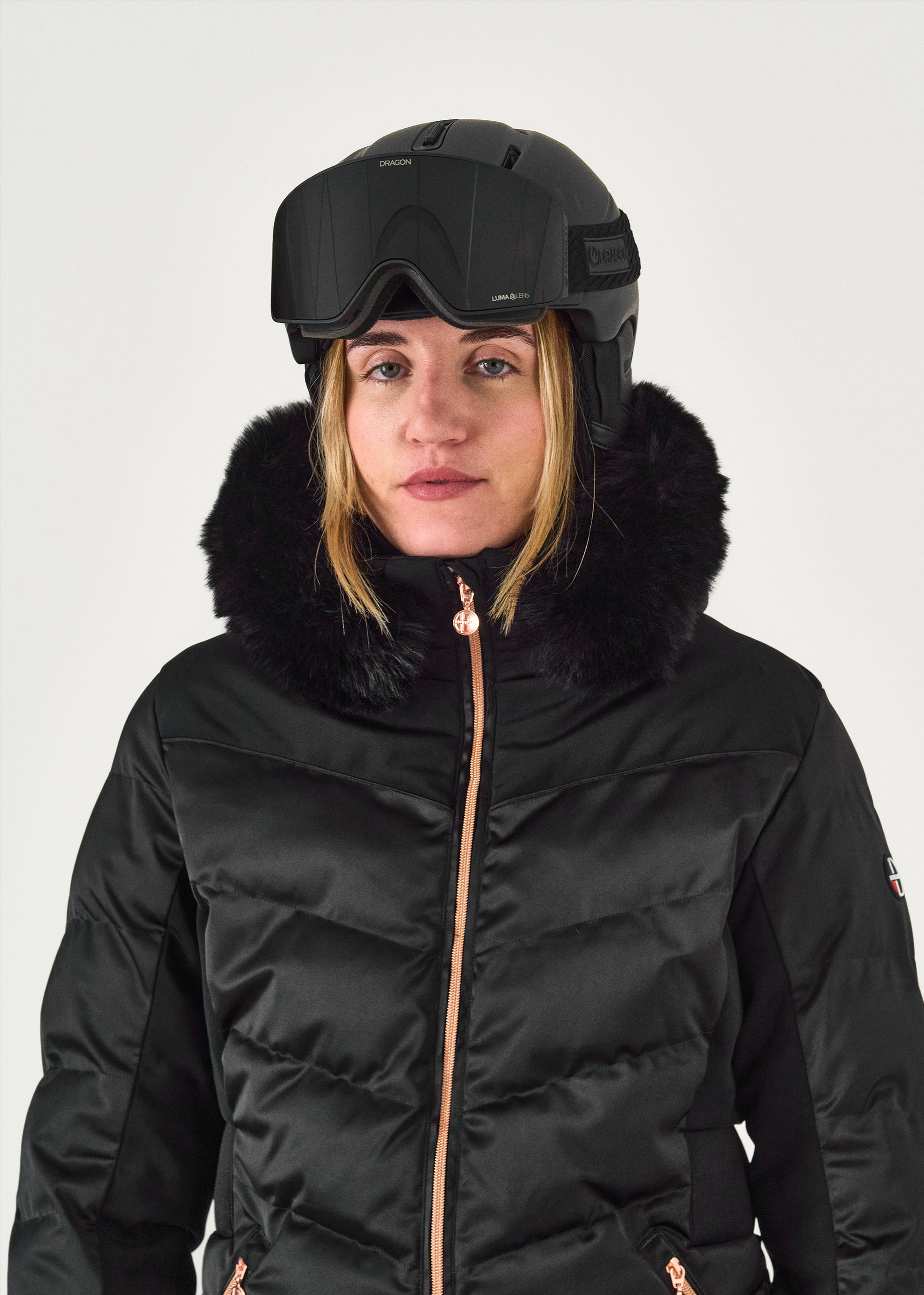 Veste Blazer HIGH USE By Claire Campbell Noir à Fines Rayures - Taille 42, Neuve Avec étiquettes