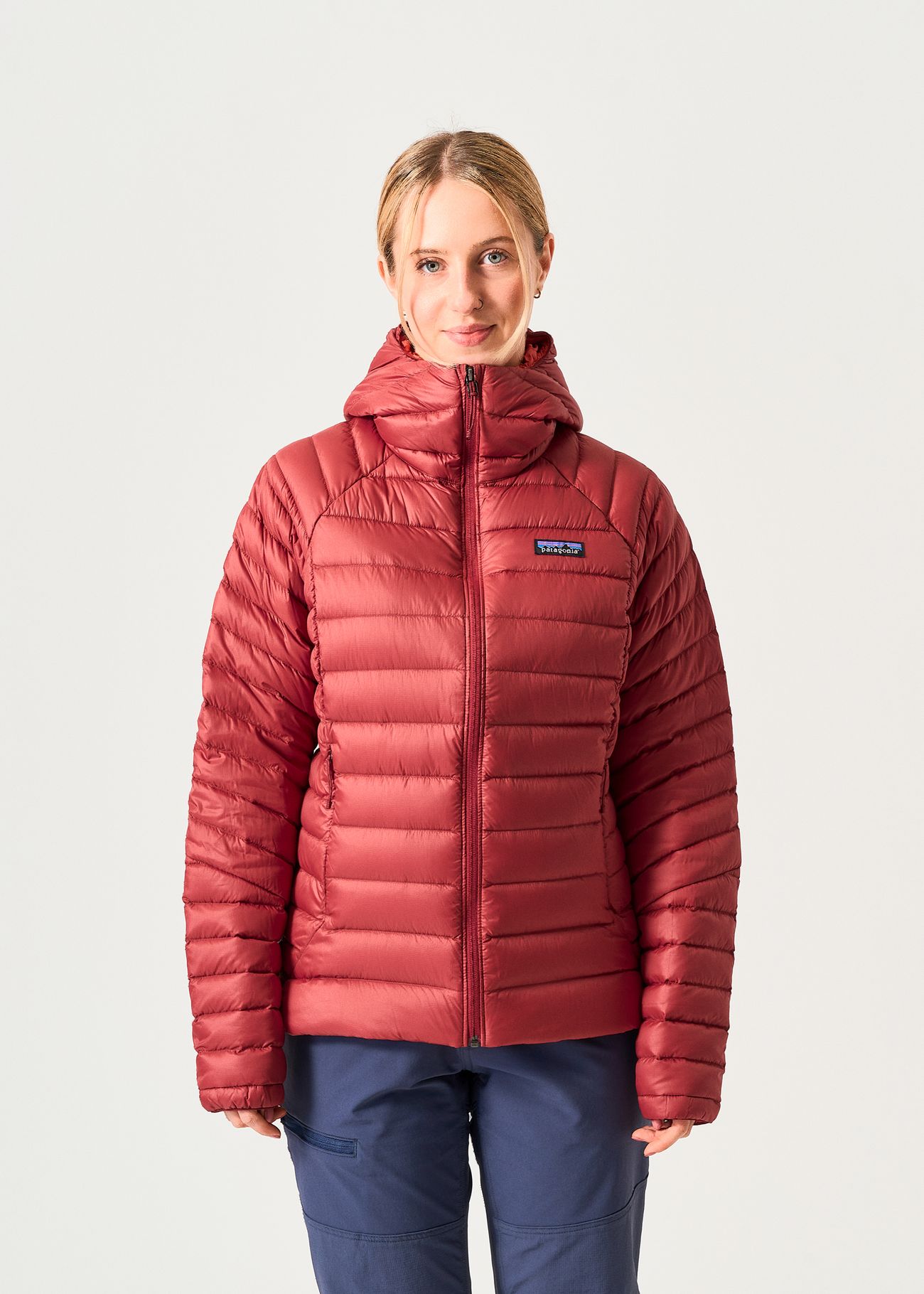 Patagonia Down Sweater Hoodie 00s Patagonia down sweater pullover red