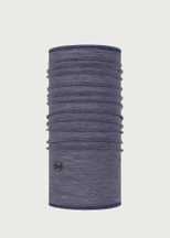 Merino Lightweight Neck Warmer - Light Denim Multi Stripe