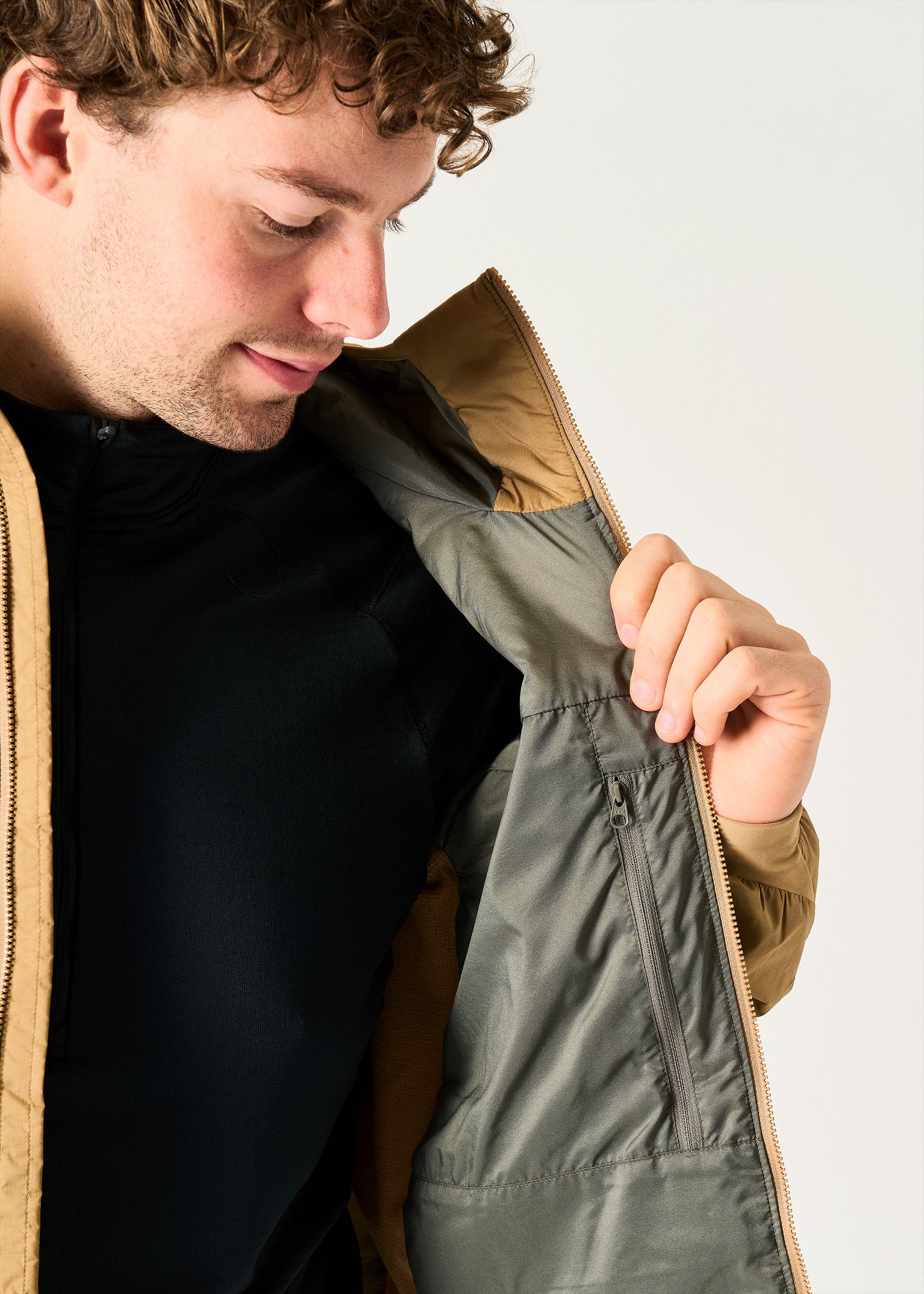 Internal chest pocket